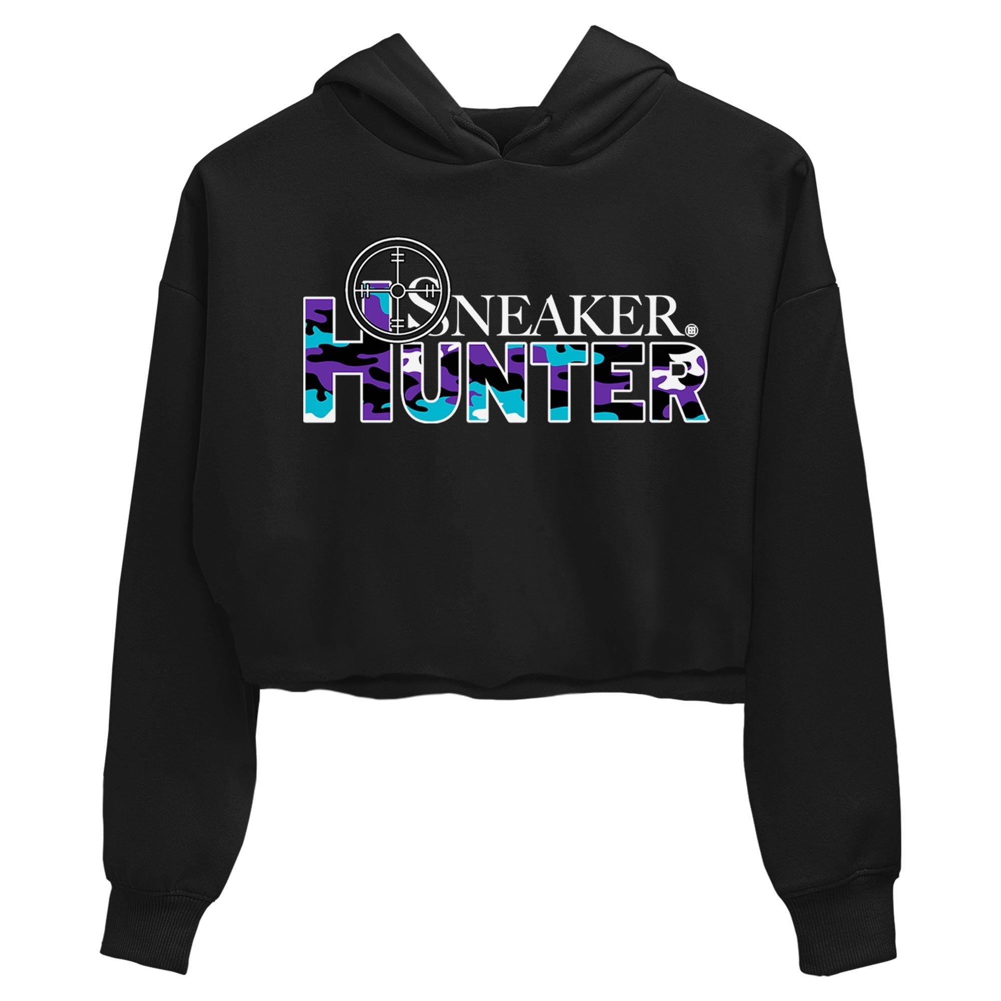 6s Aqua shirt to match jordans Sneaker Hunter Streetwear Sneaker Shirt Air Jordan 6 Aqua Drip Gear Zone Sneaker Matching Clothing Black 2 Crop T-Shirt