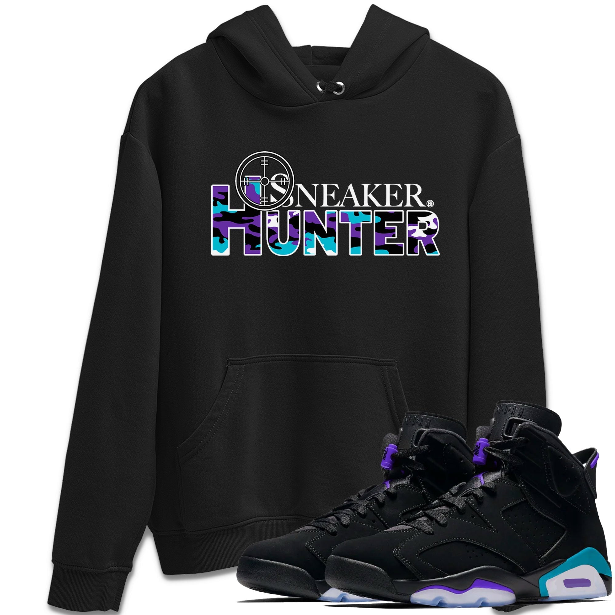 6s Aqua shirt to match jordans Sneaker Hunter Streetwear Sneaker Shirt Air Jordan 6 Aqua Drip Gear Zone Sneaker Matching Clothing Unisex Black 1 T-Shirt
