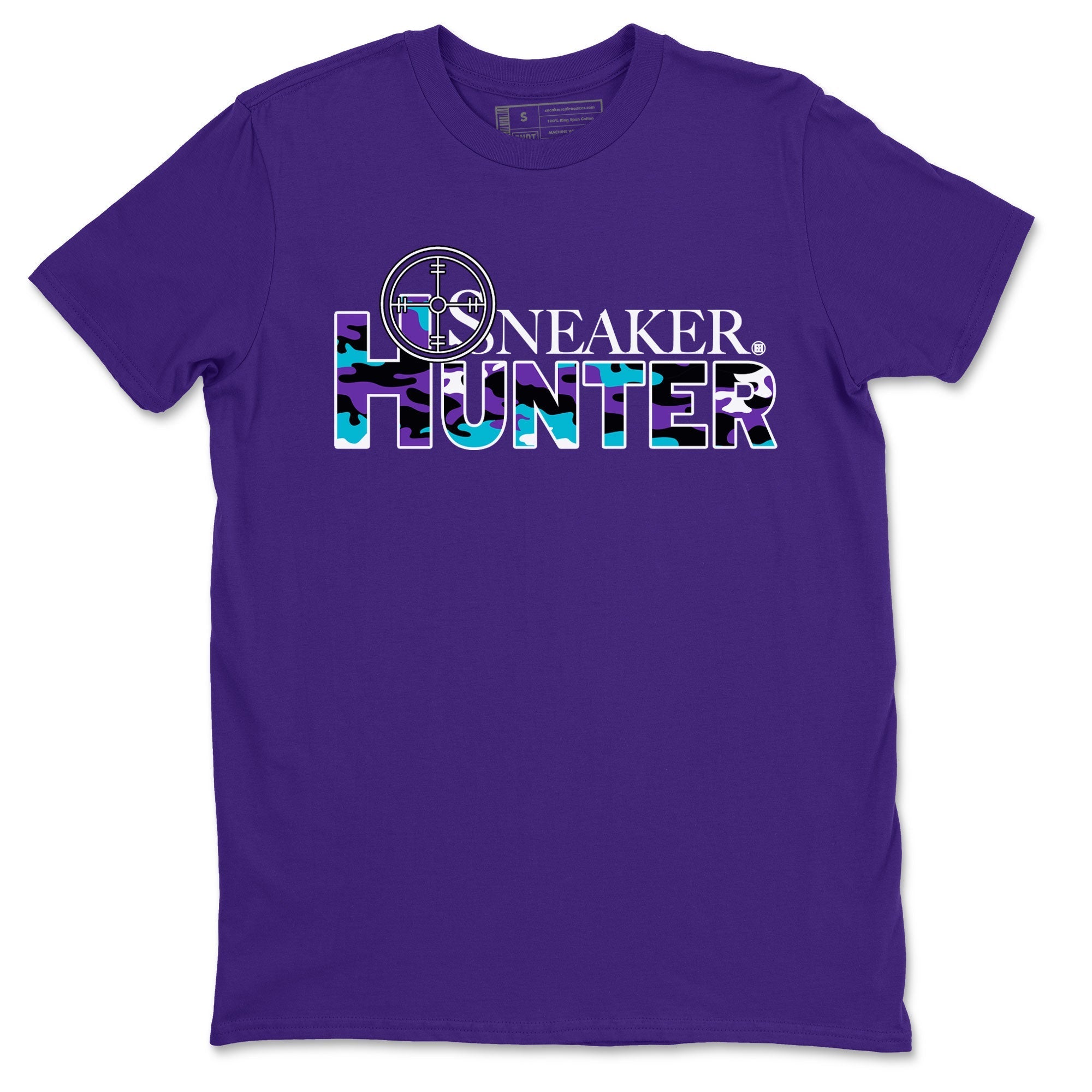 6s Aqua shirt to match jordans Sneaker Hunter Streetwear Sneaker Shirt Air Jordan 6 Aqua Drip Gear Zone Sneaker Matching Clothing Unisex Purple 2 T-Shirt