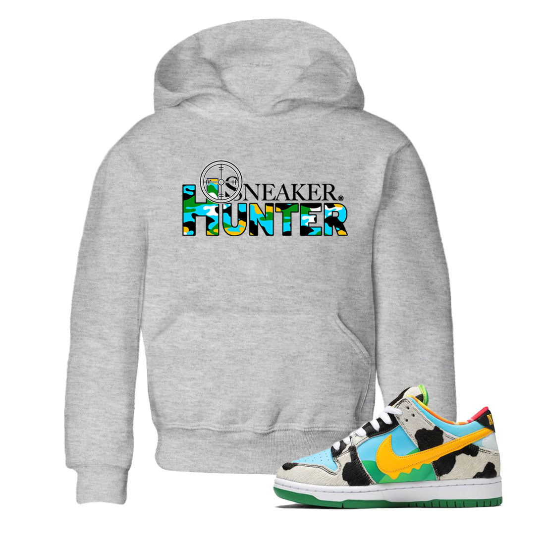 Dunk Chunky Dunky shirt to match jordans Sneaker Hunter Streetwear Sneaker Shirt Dunk Low Ben & Jerry's Chunky Dunky Drip Gear Zone Sneaker Matching Clothing Baby Toddler Heather Grey 1 T-Shirt