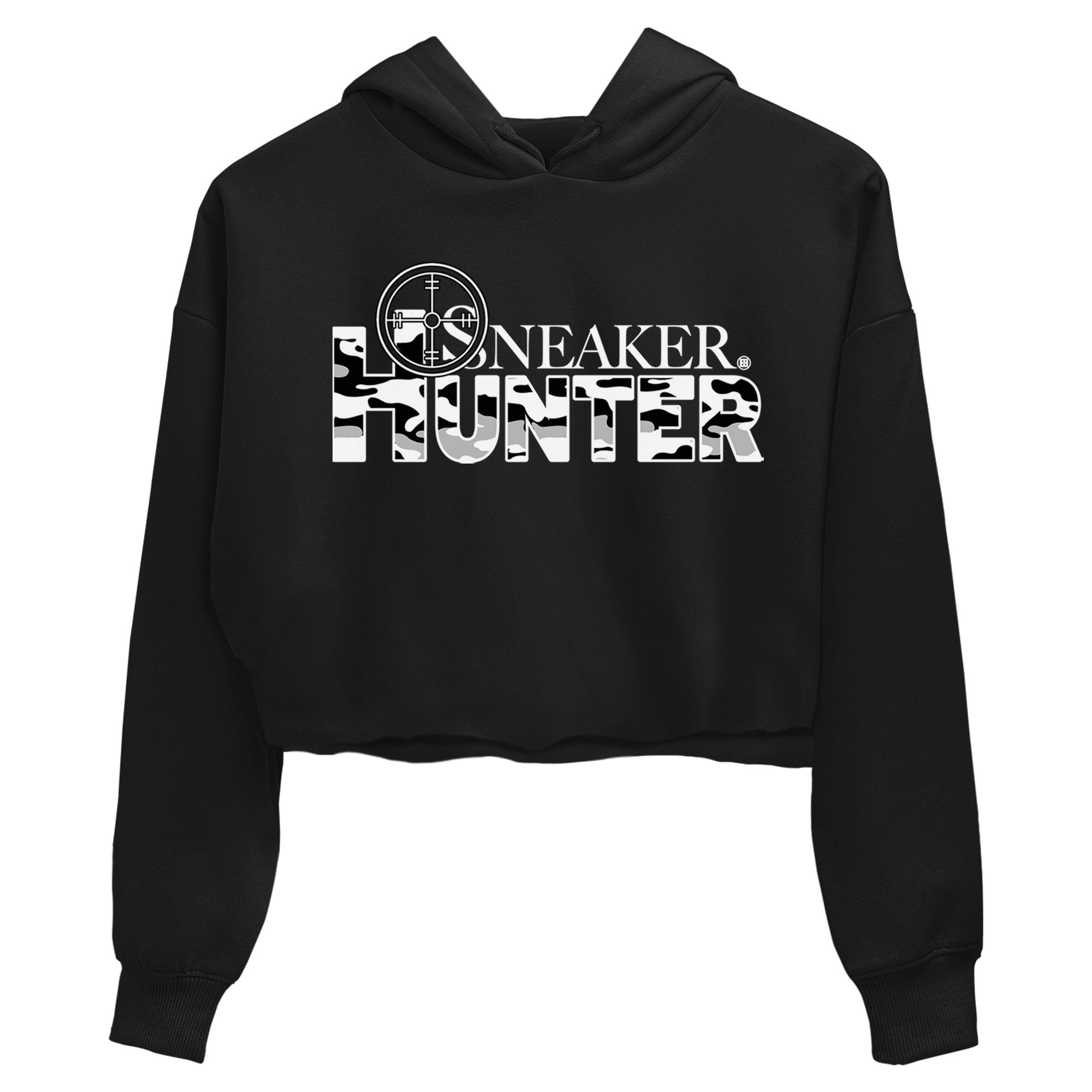 Dunk Panda shirt to match jordans Sneaker Hunter Streetwear Sneaker Shirt Dunk Panda Drip Gear Zone Sneaker Matching Clothing Black 2 Crop T-Shirt