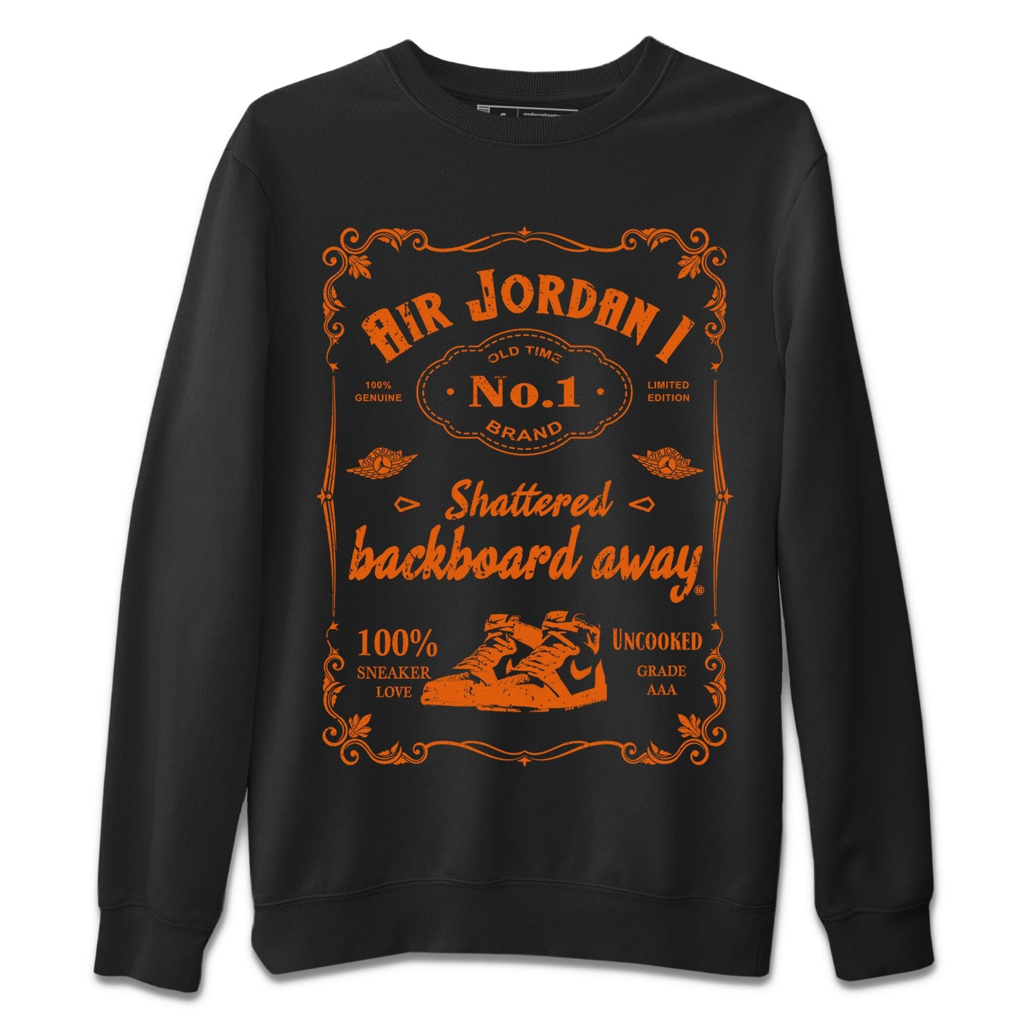 Jordan 1 Shattered Backboard Away Shirt To Match Jordans Sneaker Label Sneaker Tees Jordan 1 Shattered Backboard Away Drip Gear Zone Sneaker Matching Clothing Unisex Shirts