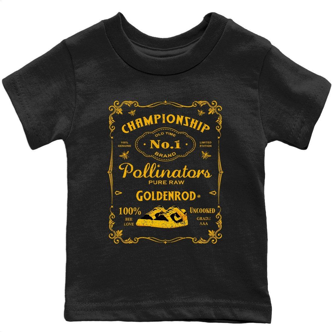 Dunk Championship Goldenrod Sneaker Match Tees Sneaker Label Sneaker Tees Dunk Championship Goldenrod Jordan to match sneaker T-Shirt Kids Shirts