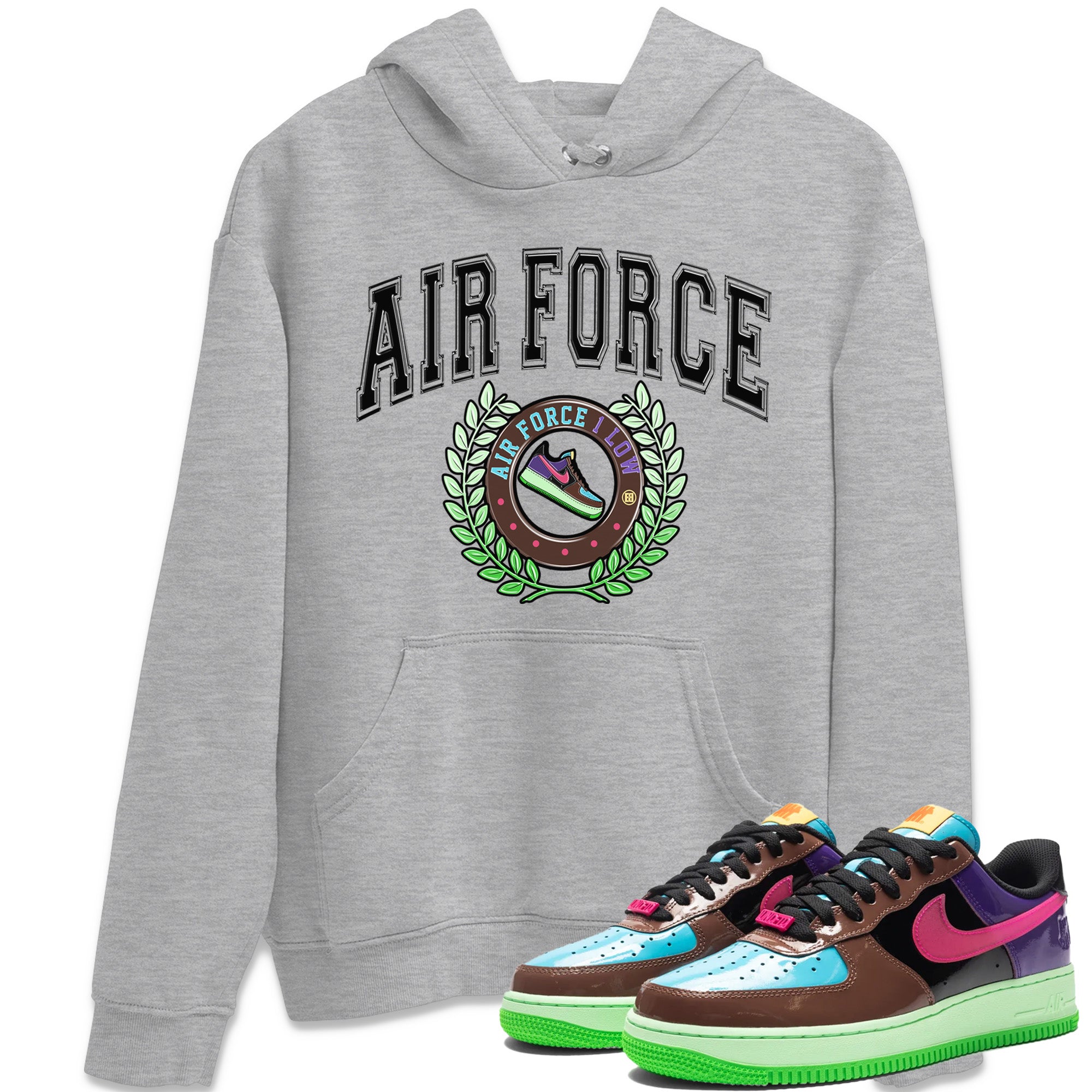 Air Force 1 Undefeated Fauna Brown Sneaker Match Tees Sneaker Letter Sneaker Tees Air Force 1 Undefeated Fauna Brown Jordan to match sneaker T-Shirt Crew Neck Shirts