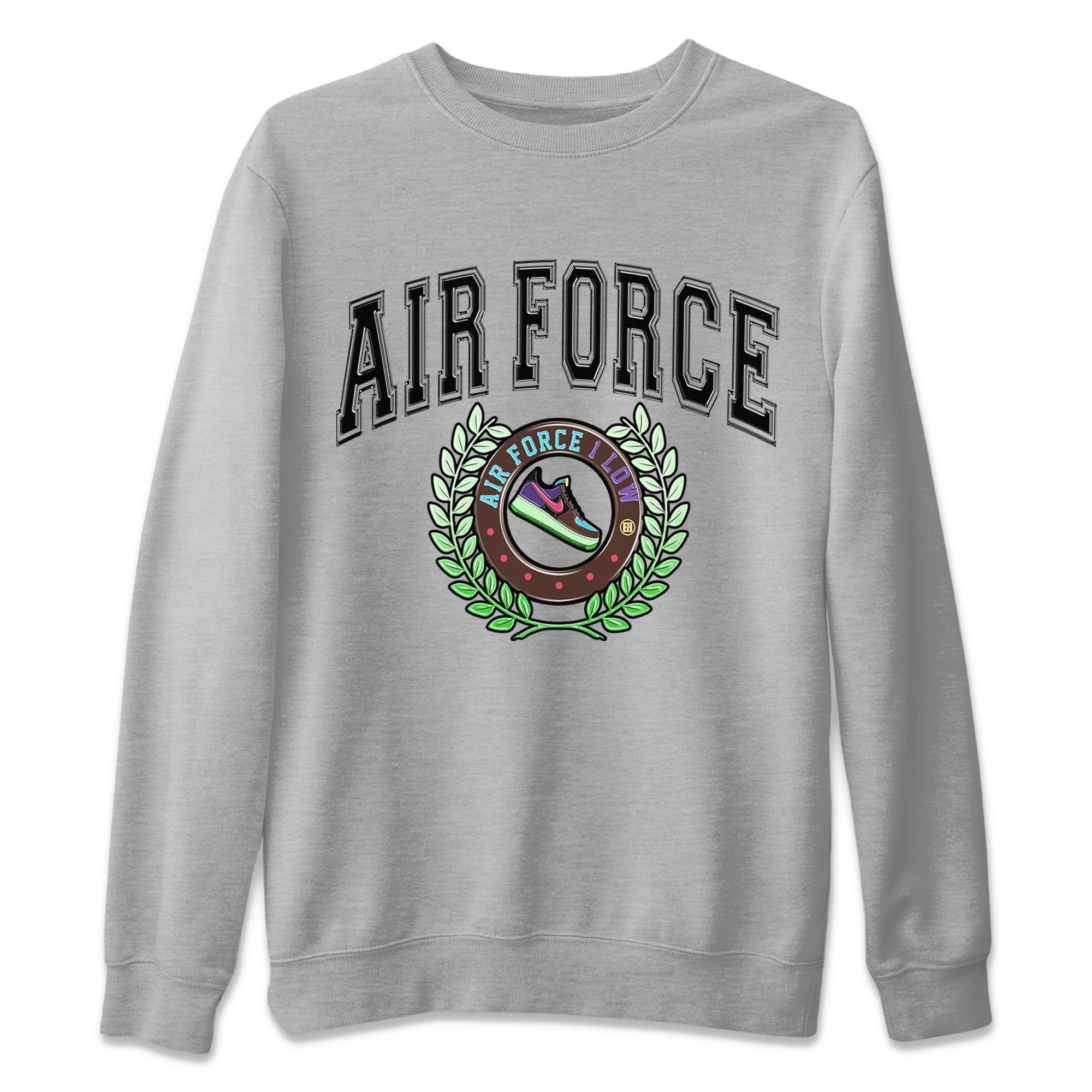 Air Force 1 Undefeated Fauna Brown Sneaker Match Tees Sneaker Letter Sneaker Tees Air Force 1 Undefeated Fauna Brown Jordan to match sneaker T-Shirt Crew Neck Shirts