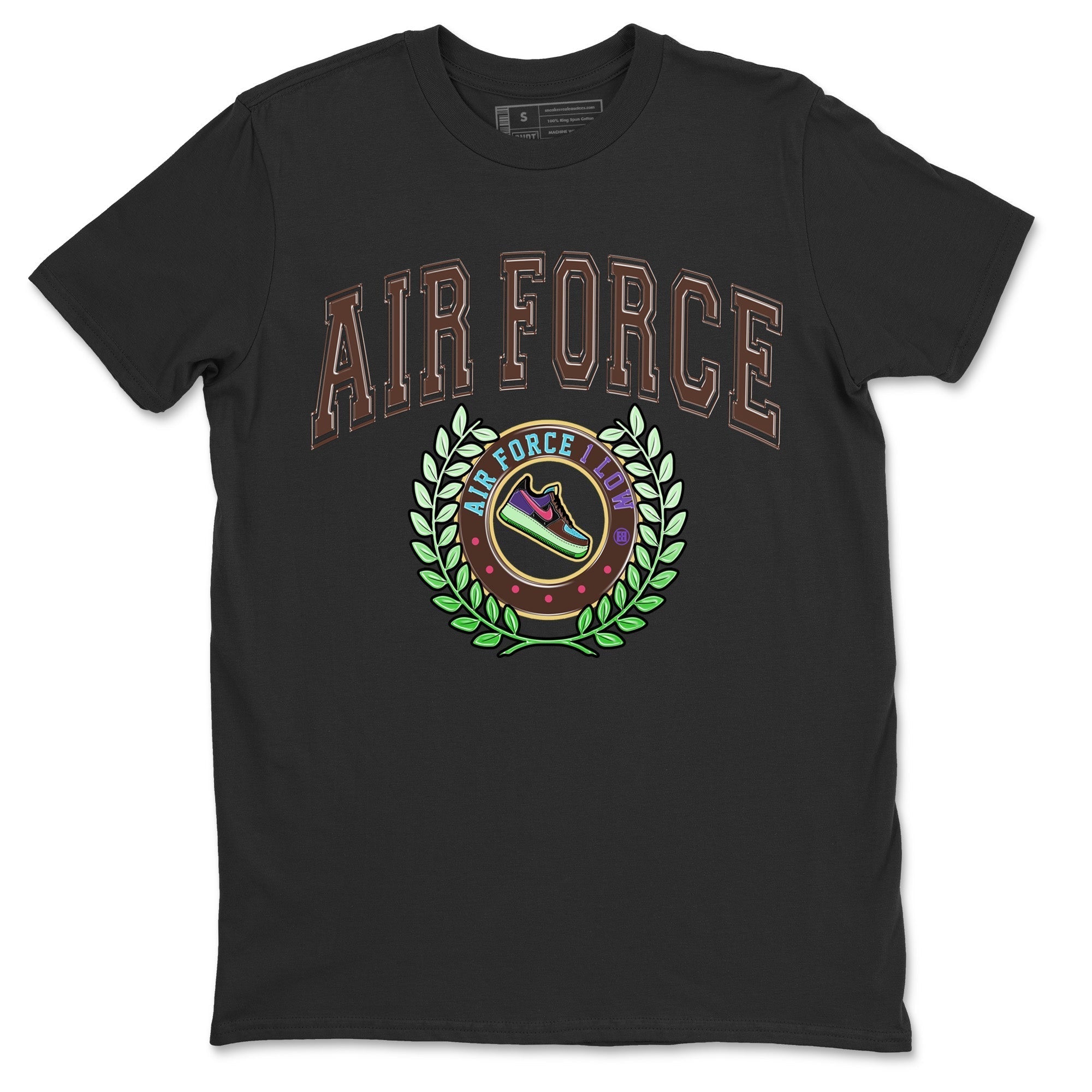 Air Force 1 Undefeated Fauna Brown Sneaker Match Tees Sneaker Letter Sneaker Tees Air Force 1 Undefeated Fauna Brown Jordan to match sneaker T-Shirt Crew Neck Shirts