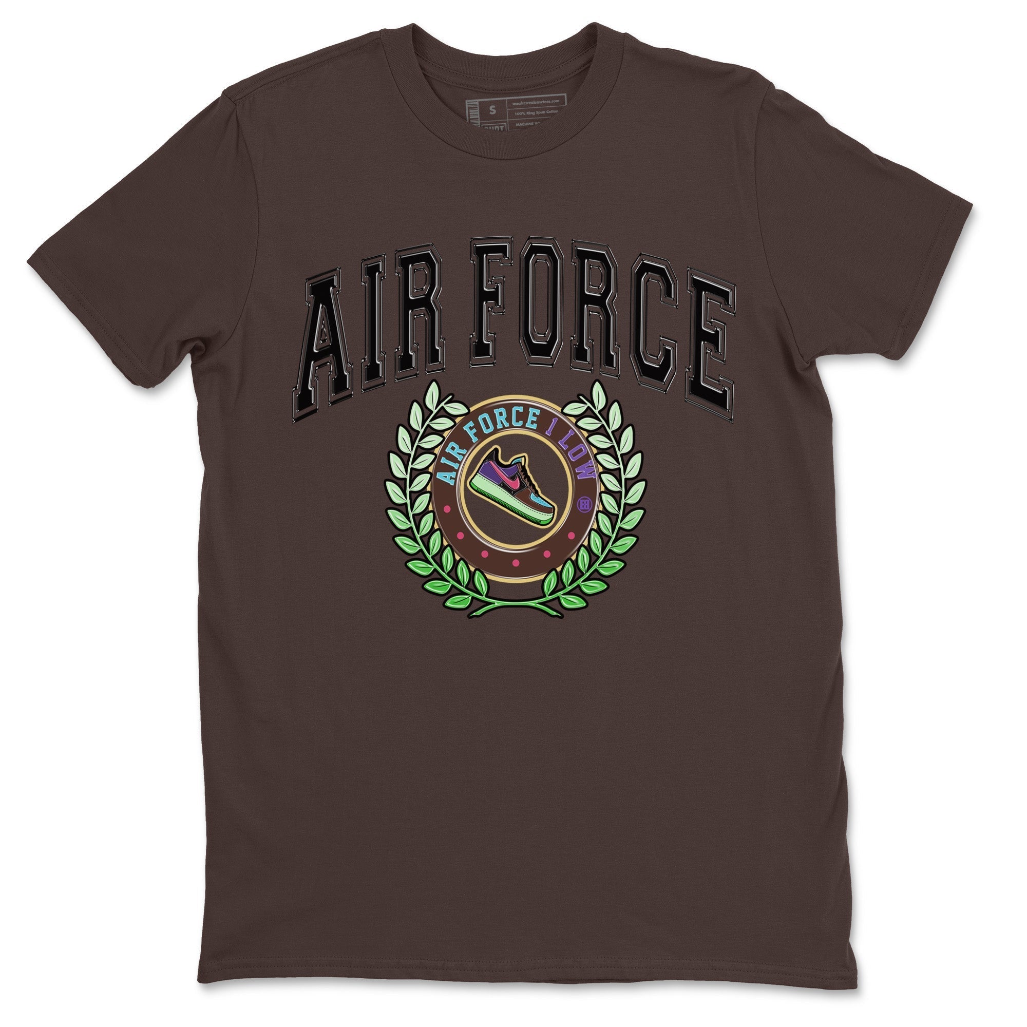 Air Force 1 Undefeated Fauna Brown Sneaker Match Tees Sneaker Letter Sneaker Tees Air Force 1 Undefeated Fauna Brown Jordan to match sneaker T-Shirt Crew Neck Shirts
