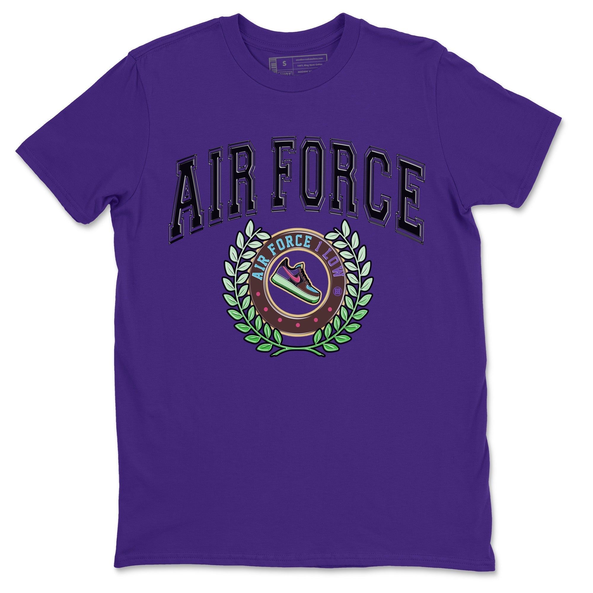 Air Force 1 Undefeated Fauna Brown Sneaker Match Tees Sneaker Letter Sneaker Tees Air Force 1 Undefeated Fauna Brown Jordan to match sneaker T-Shirt Crew Neck Shirts