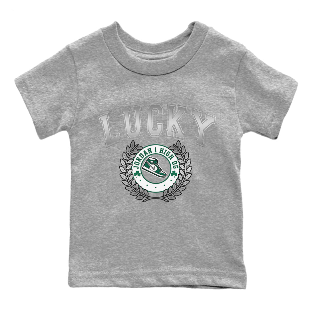 Jordan 1 Gorge Green Sneaker Matching T-Shirt Sneaker Letter Sneaker Tees Jordan 1 Gorge Green Sneaker Release Tees Kids Shirts