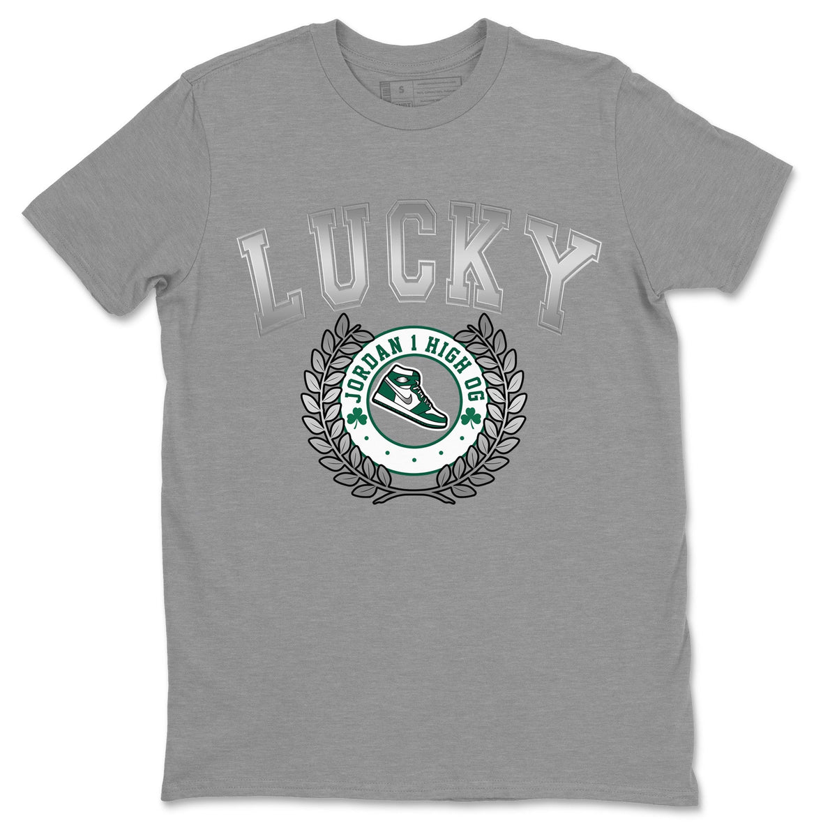 Jordan 1 Gorge Green Sneaker Matching T-Shirt Sneaker Letter Sneaker Tees Jordan 1 Gorge Green Sneaker Release Tees Crew Neck Tees