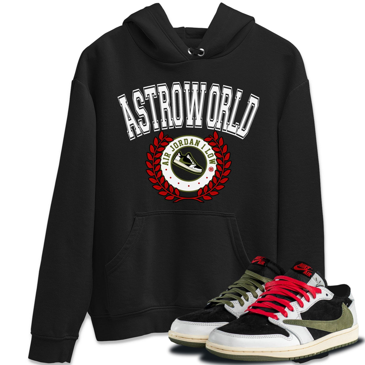 Jordan 1 Travis Scott Olive Shirt To Match Jordans Sneaker Letter Sneaker Tees Jordan 1 Travis Scott Olive Drip Gear Zone Sneaker Matching Clothing Unisex Shirts