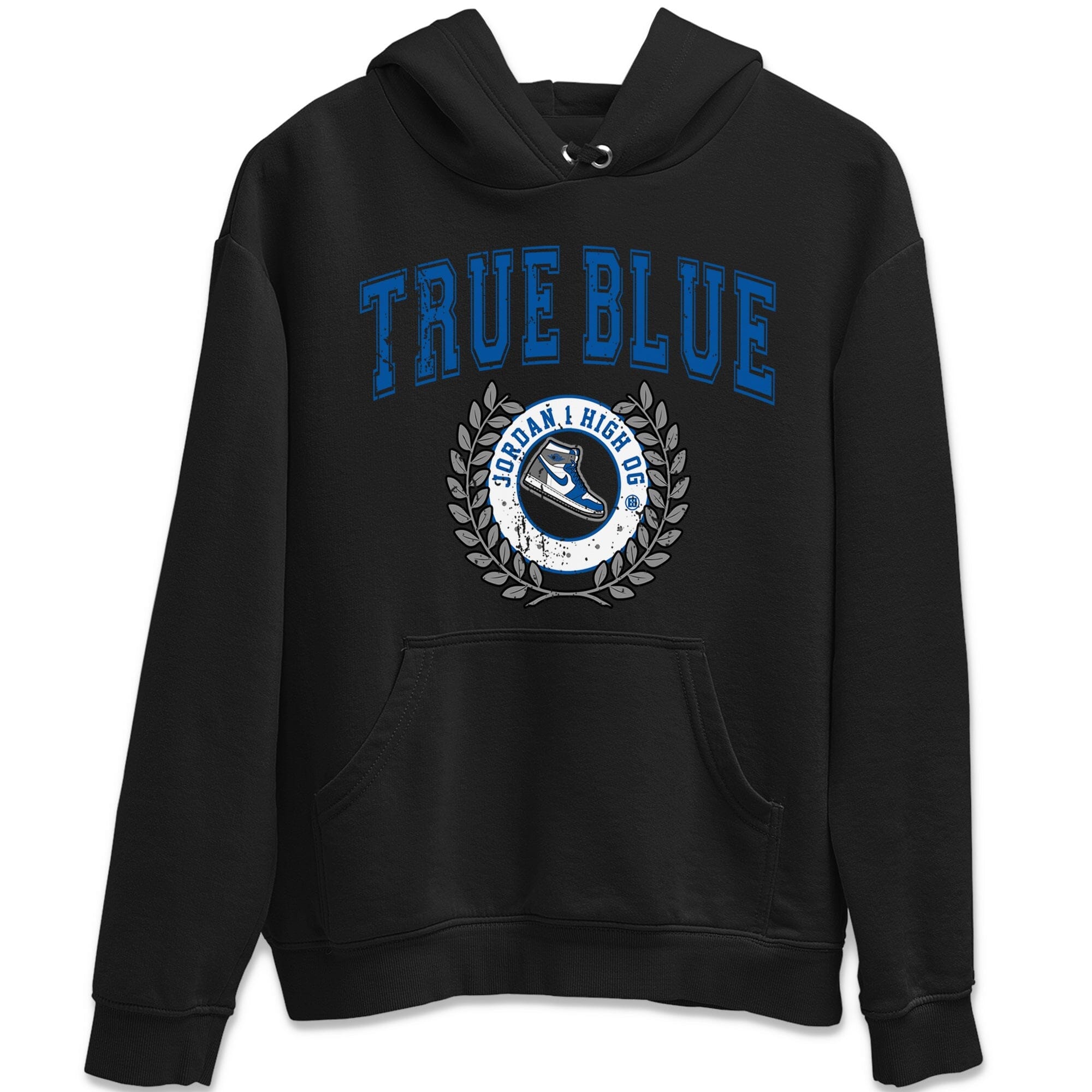 Jordan 1 True Blue Sneaker Matching T-Shirt Sneaker Letter Sneaker Tees Jordan 1 True Blue Sneaker Release Tees Crew Neck Tees