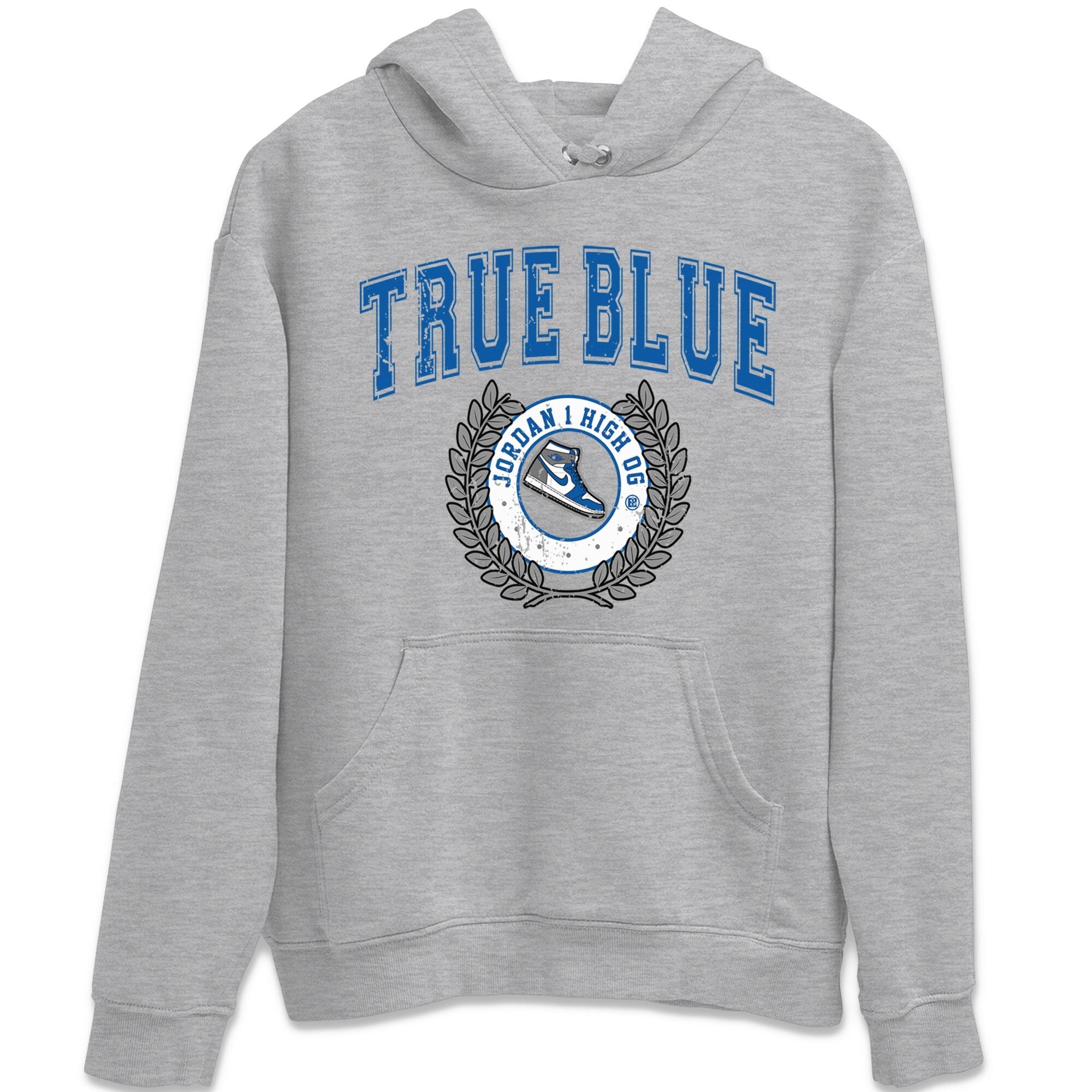 Jordan 1 True Blue Sneaker Matching T-Shirt Sneaker Letter Sneaker Tees Jordan 1 True Blue Sneaker Release Tees Crew Neck Tees