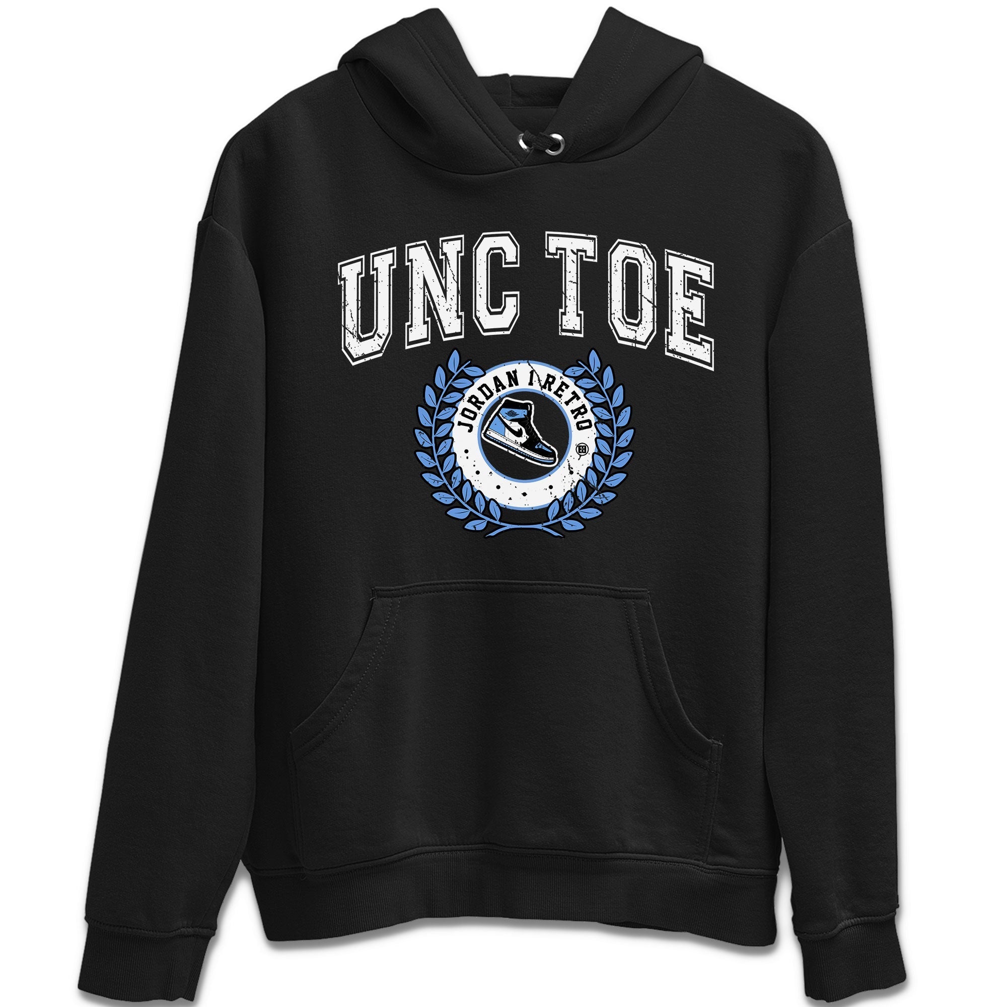 Air Jordan 1 Retro High OG UNC Toe shirt to match jordans Sneaker Letter Streetwear Sneaker Shirt UNC Toe 1s Drip Gear Zone Sneaker Matching Clothing Unisex Black 2 T-Shirt