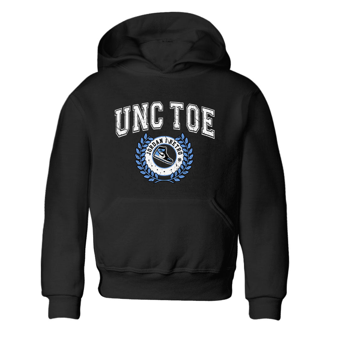 Air Jordan 1 Retro High OG UNC Toe shirt to match jordans Sneaker Letter Streetwear Sneaker Shirt UNC Toe 1s Drip Gear Zone Sneaker Matching Clothing Baby Toddler Black 2 T-Shirt