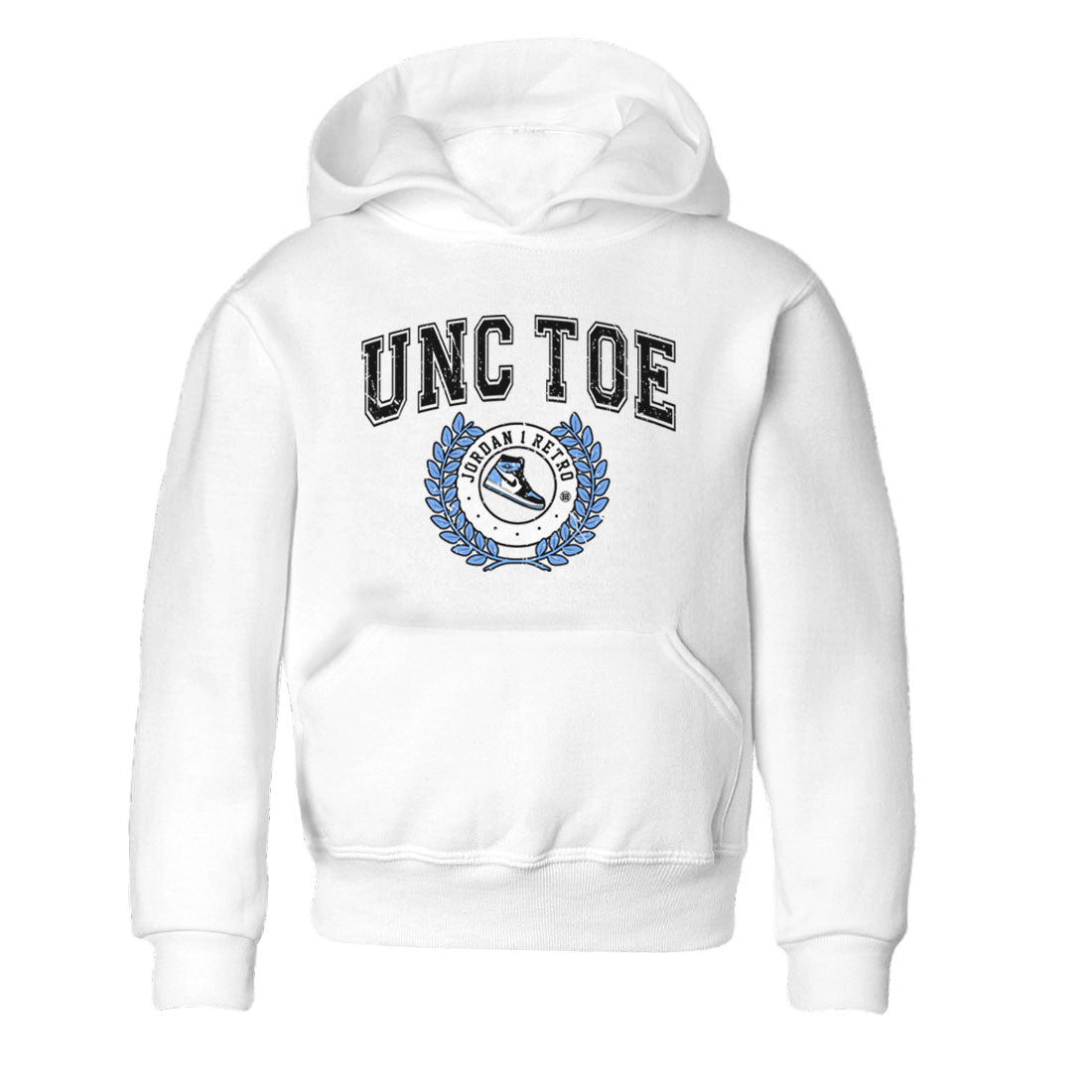 Air Jordan 1 Retro High OG UNC Toe shirt to match jordans Sneaker Letter Streetwear Sneaker Shirt UNC Toe 1s Drip Gear Zone Sneaker Matching Clothing Baby Toddler White 2 T-Shirt