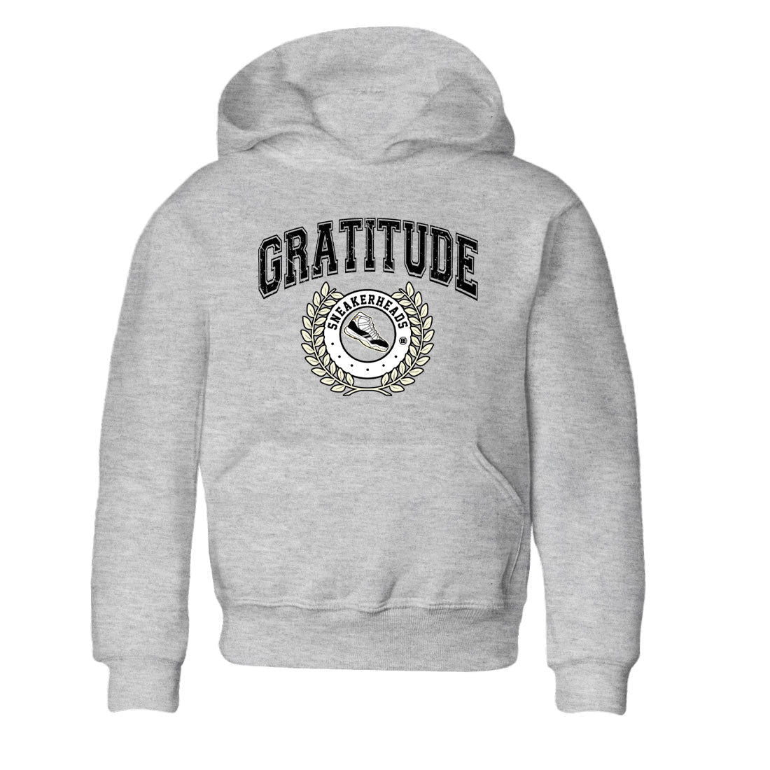 Air Jordan 11 Retro Gratitude shirt to match jordans Sneaker Letter sneaker match tees Air Jordan 11 Gratitude Drip Gear Zone Baby Toddler Heather Grey 2 T-Shirt