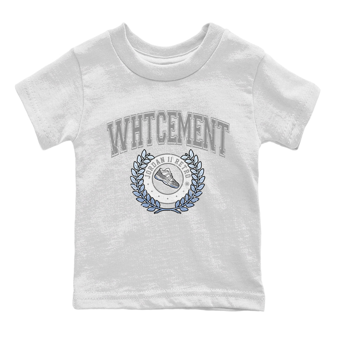 Air Jordan 11 White Cement Sneaker Match Tees Sneaker Letter Streetwear Sneaker Shirt Air Jordan 11 Cement Grey Sneaker Release Tees Kids Shirts White 2