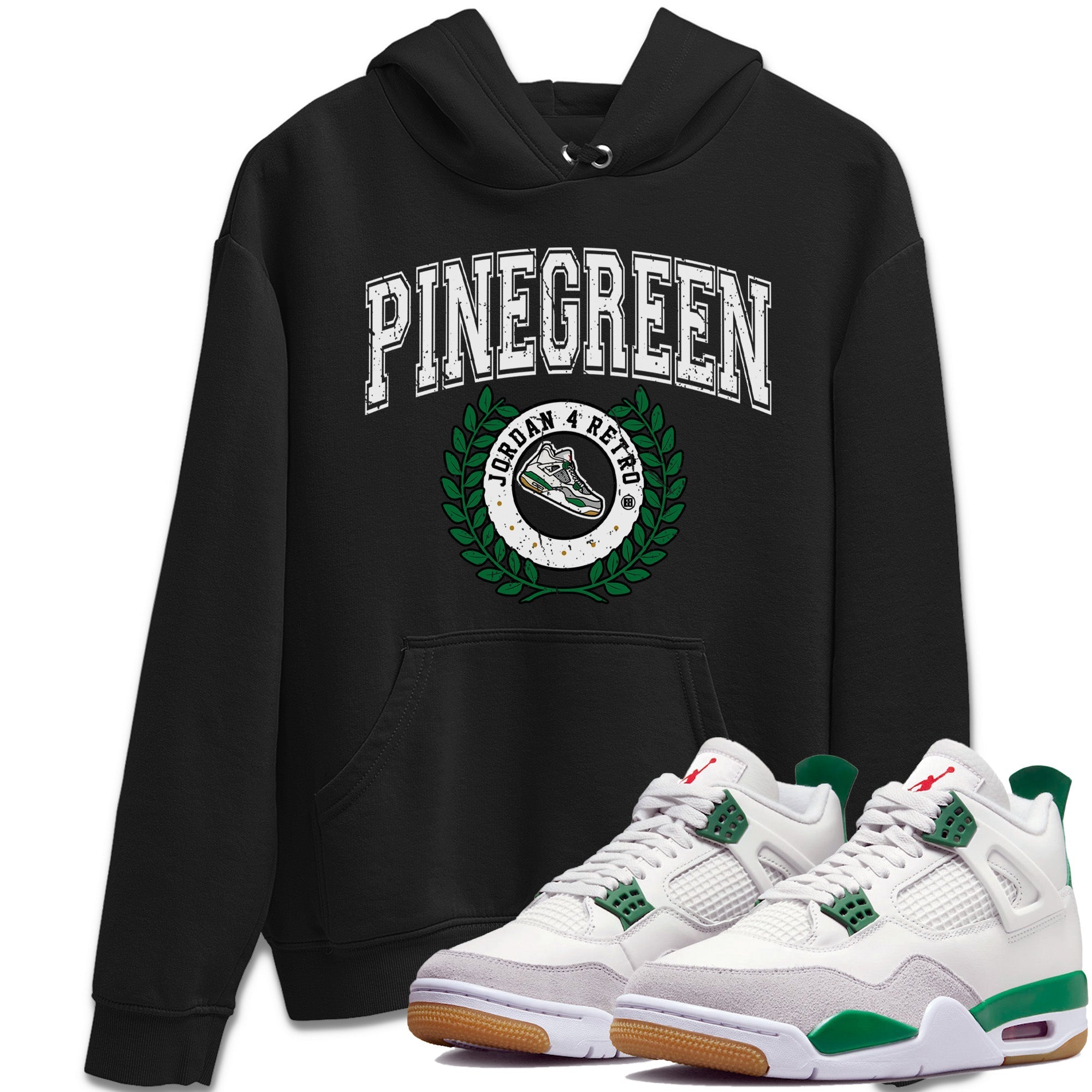 Air Jordan 4 Pine Green Sneaker Match Tees Sneaker Letter Streetwear Sneaker Shirt Nike SB Air Jordan 4 Pine Green Sneaker Release Tees Unisex Shirts Black 1