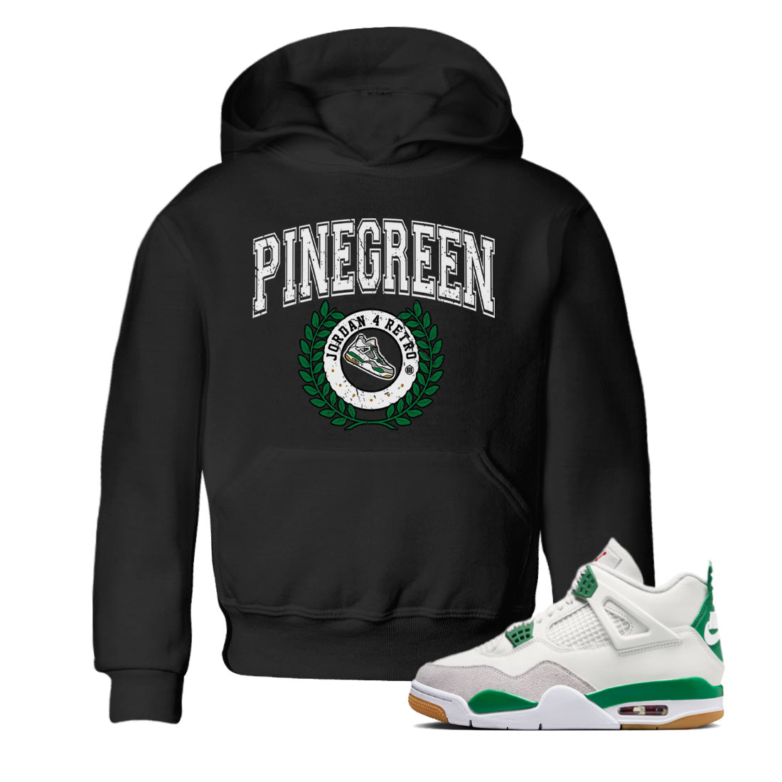 Air Jordan 4 Pine Green Sneaker Letter Baby and Kids Streetwear Sneaker Shirt Nike SB Air Jordan 4 Pine Green Kids Streetwear Sneaker Shirt Washing and Care Tip