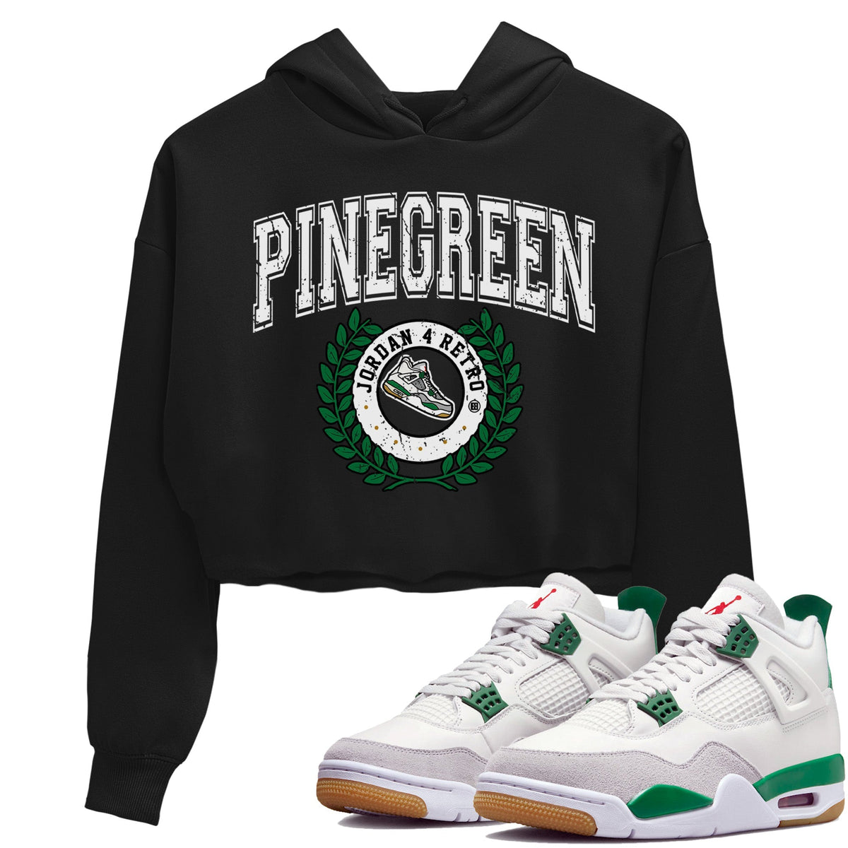 Air Jordan 4 Pine Green Sneaker Match Tees Sneaker Letter Streetwear Sneaker Shirt Nike SB Air Jordan 4 Pine Green Sneaker Release Tees Women's Shirts Black 1