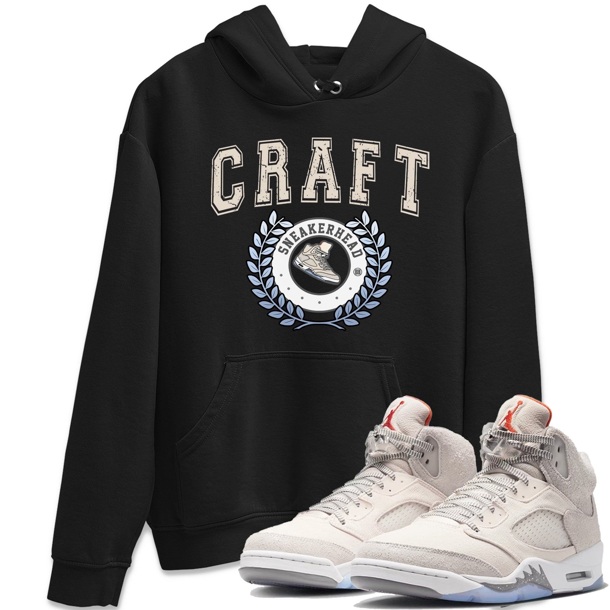 Air Jordan 5 Craft Sneaker Match Tees Sneaker Letter Streetwear Sneaker Shirt Air Jordan 5 Craft Shirt Unisex Shirts Black 1