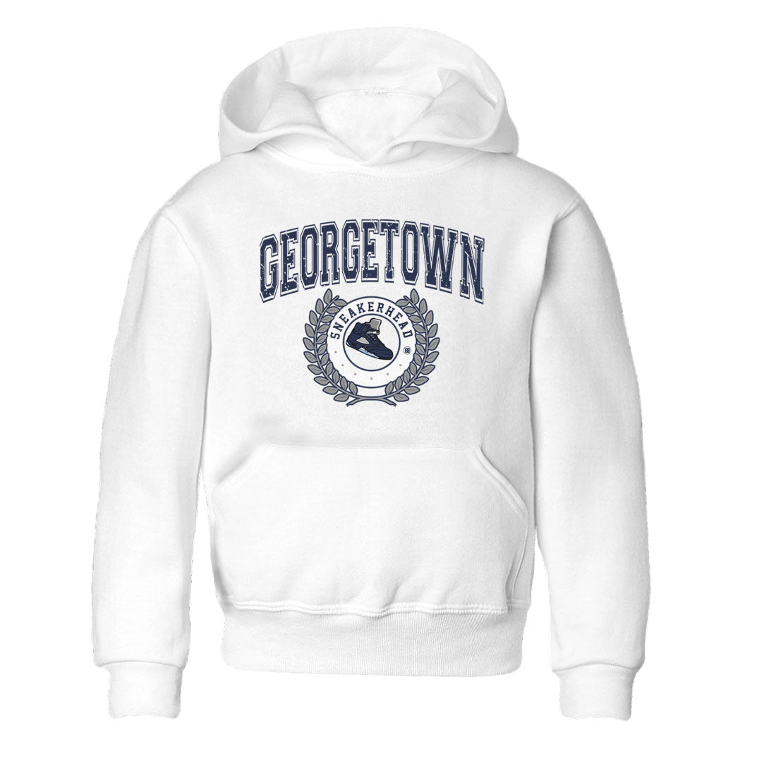 Air Jordan 5 Retro Georgetown shirt to match jordans Sneaker Letter Streetwear Sneaker Shirt AJ5 Georgetown Drip Gear Zone Sneaker Matching Clothing Baby Toddler White 2 T-Shirt
