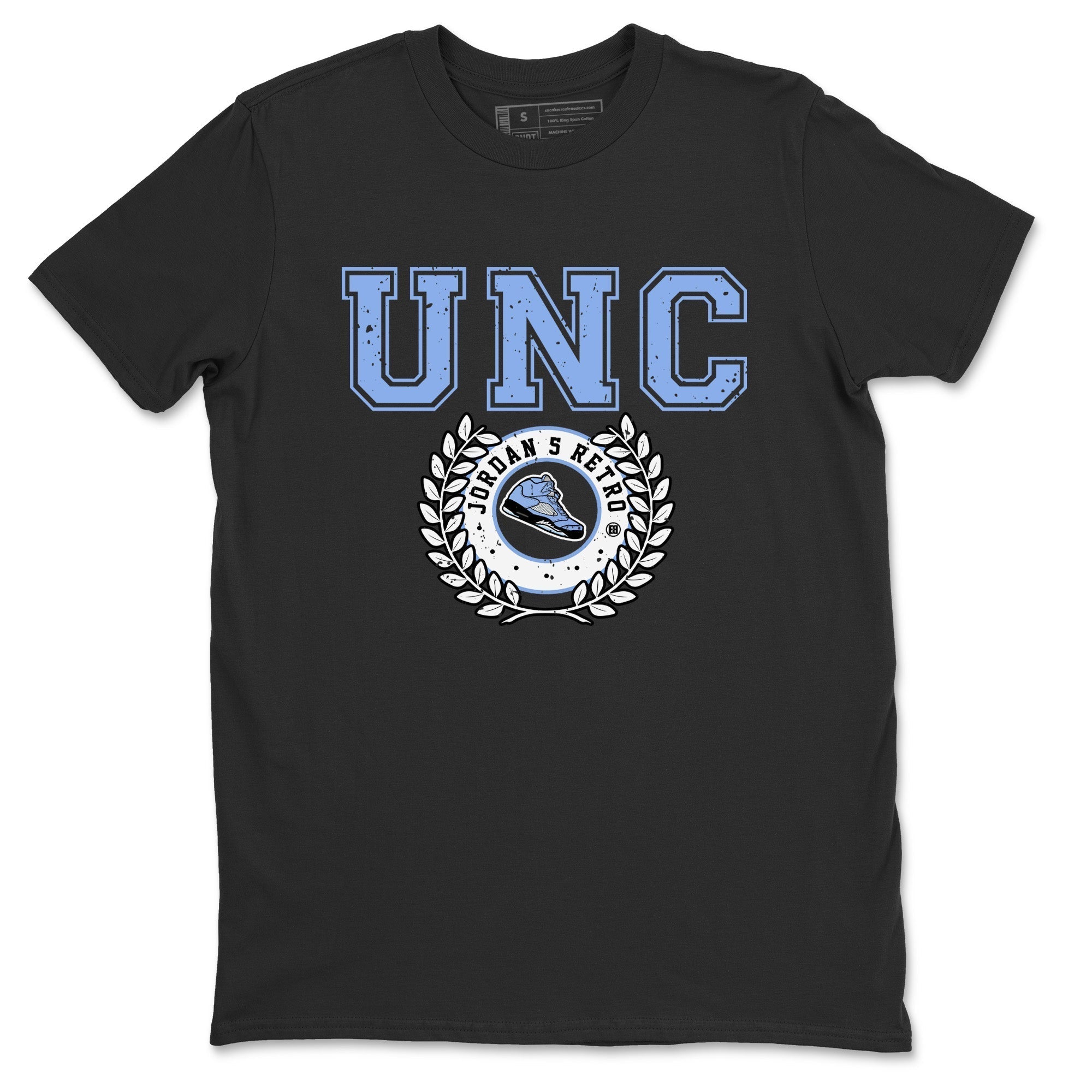 Jordan 5 UNC Shirt To Match Jordans Sneaker Letter Sneaker Tees Jordan 5 UNC Drip Gear Zone Sneaker Matching Clothing Unisex Shirts