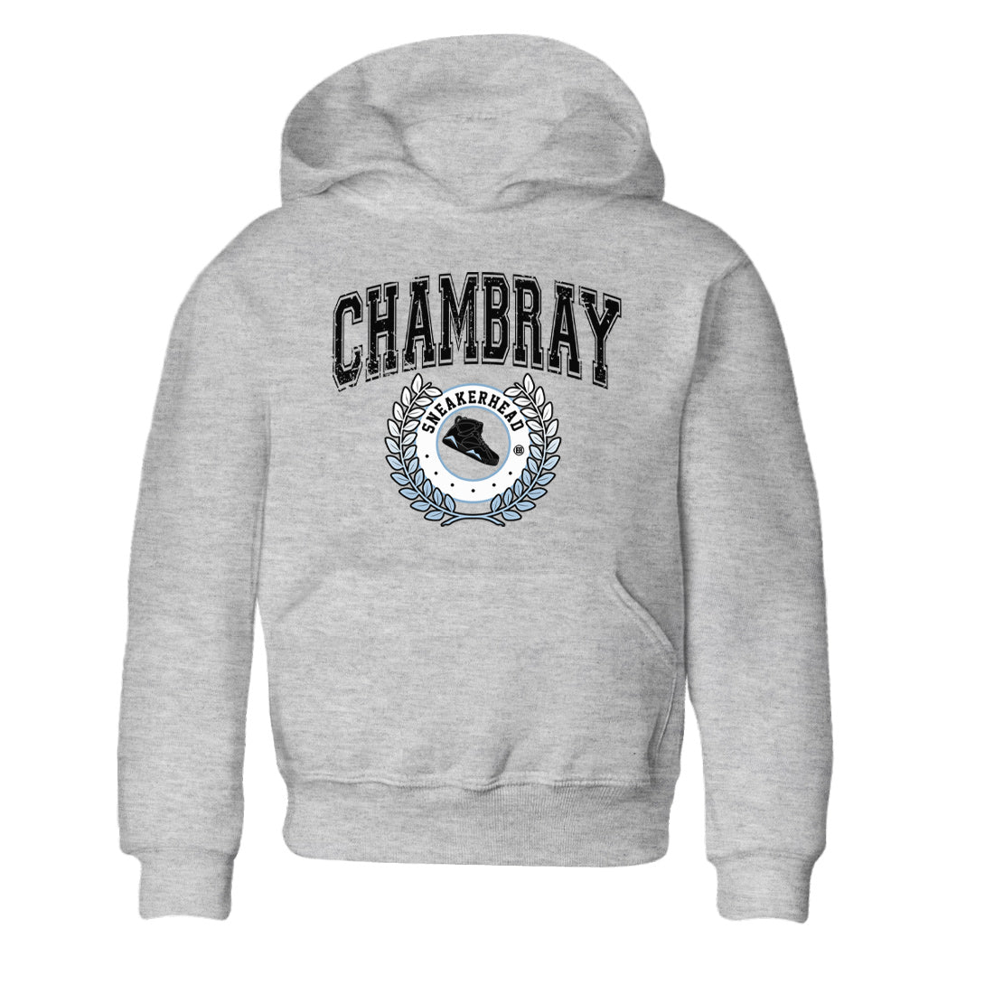 Air Jordan 7 Chambray Sneaker Match Tees Sneaker Letter Streetwear Sneaker Shirt AJ7 Chambray Sneaker Release Tees Kids Shirts Heather Grey 2