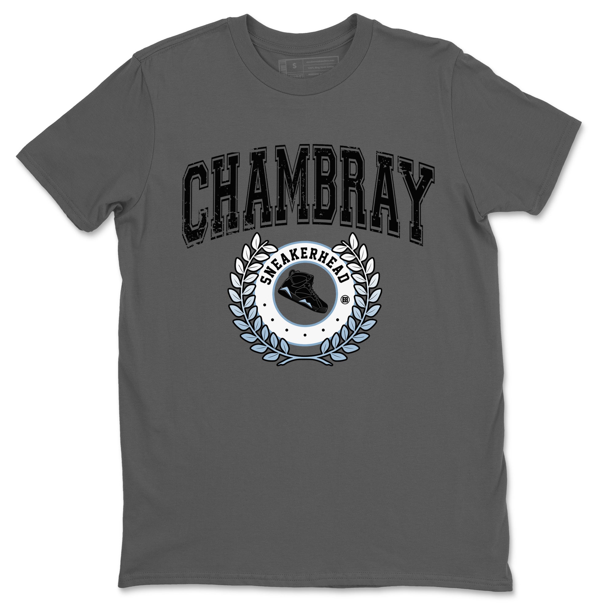 Air Jordan 7 Chambray Sneaker Match Tees Sneaker Letter Streetwear Sneaker Shirt AJ7 Chambray Sneaker Release Tees Unisex Shirts Cool Grey 2