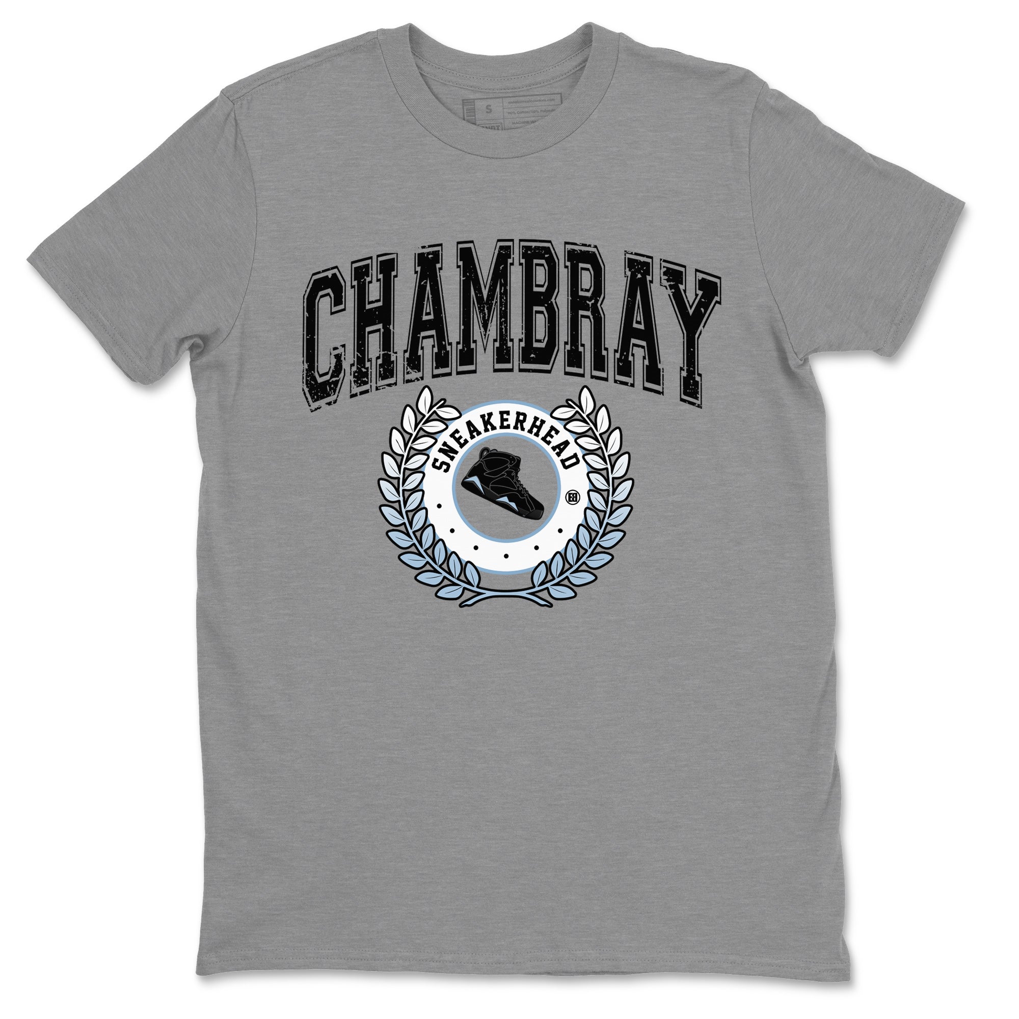 Air Jordan 7 Chambray Sneaker Match Tees Sneaker Letter Streetwear Sneaker Shirt AJ7 Chambray Sneaker Release Tees Unisex Shirts Heather Grey 2