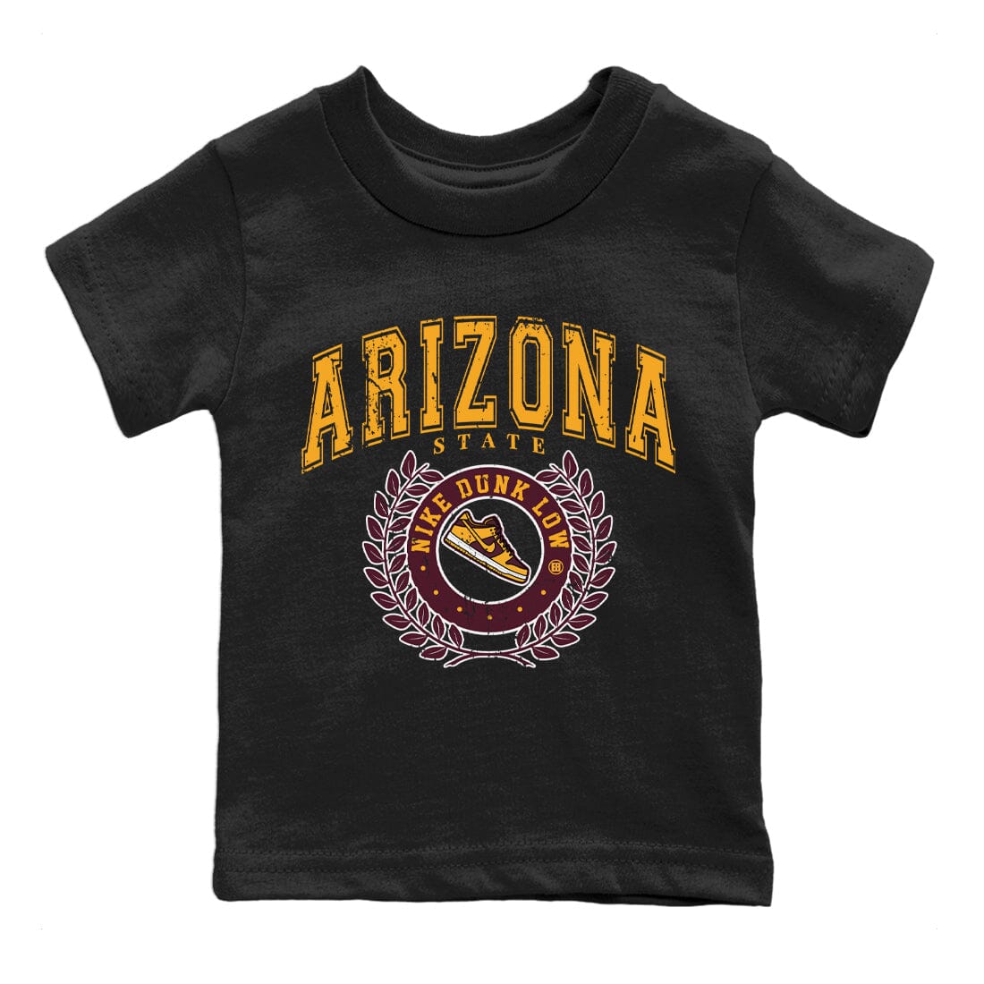 Dunk Arizona State Sneaker Match Tees Sneaker Letter Sneaker Tees Dunk Arizona State Jordan to match sneaker T-Shirt Kids Shirts