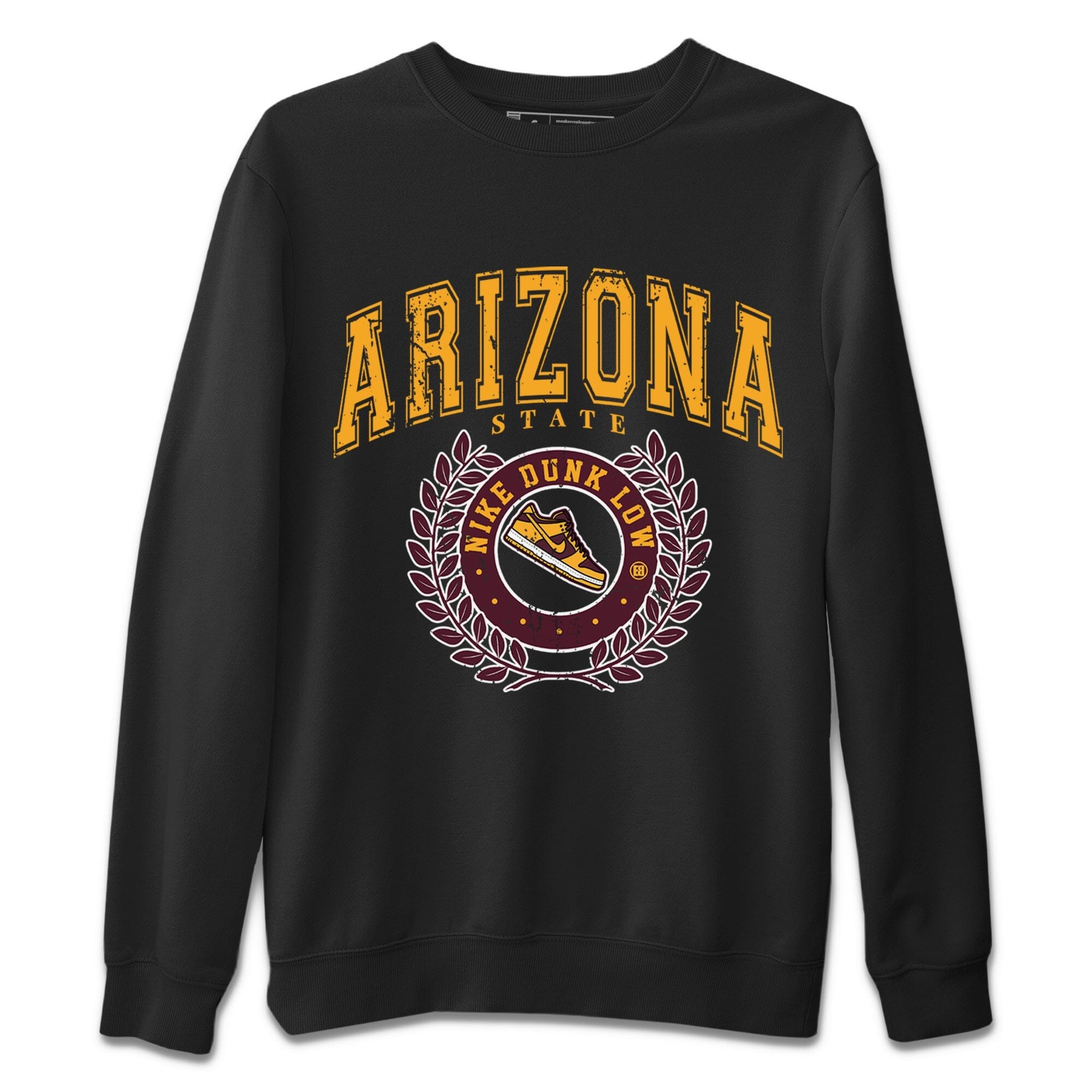 Dunk Arizona State Sneaker Match Tees Sneaker Letter Sneaker Tees Dunk Arizona State Jordan to match sneaker T-Shirt Crew Neck Shirts