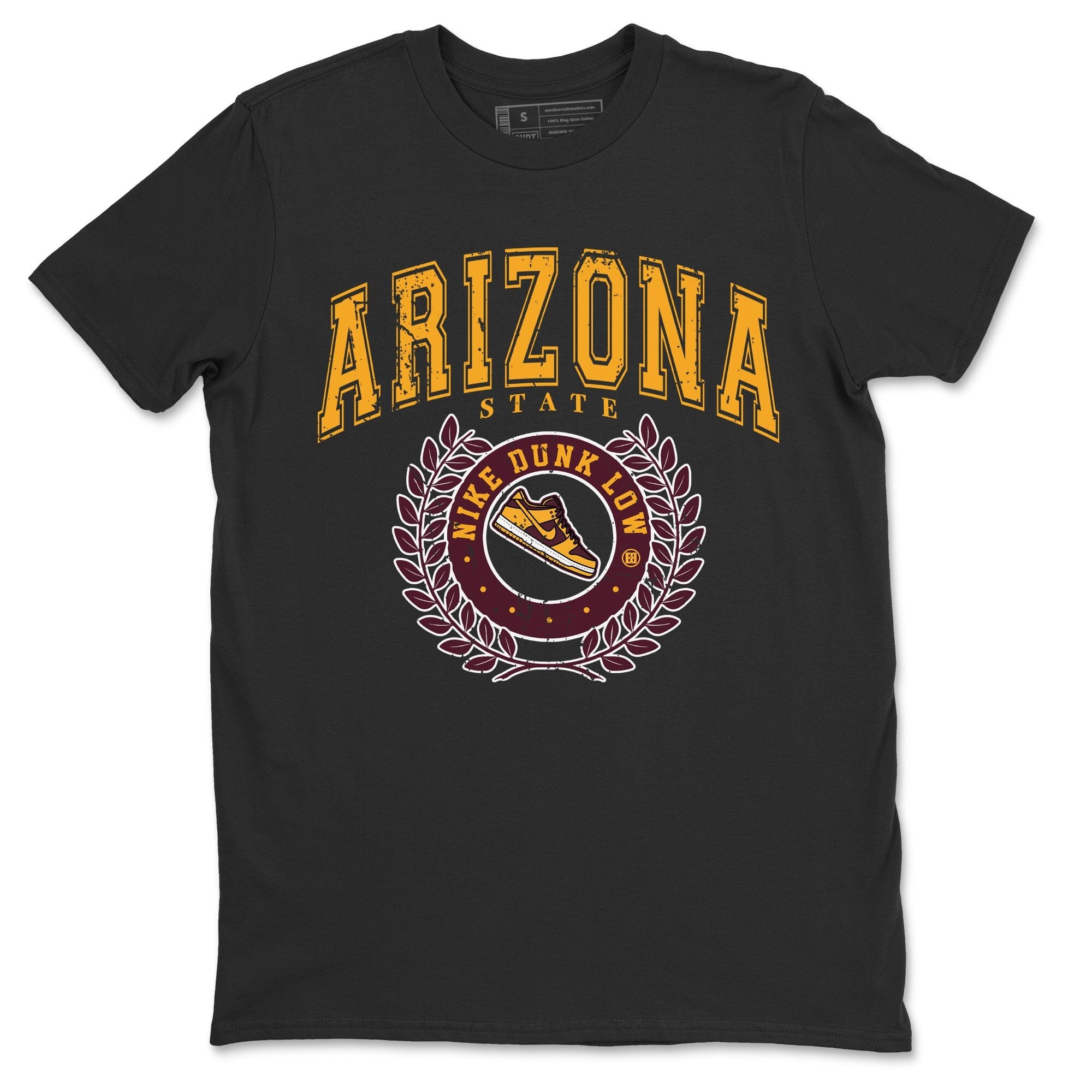 Dunk Arizona State Sneaker Match Tees Sneaker Letter Sneaker Tees Dunk Arizona State Jordan to match sneaker T-Shirt Crew Neck Shirts