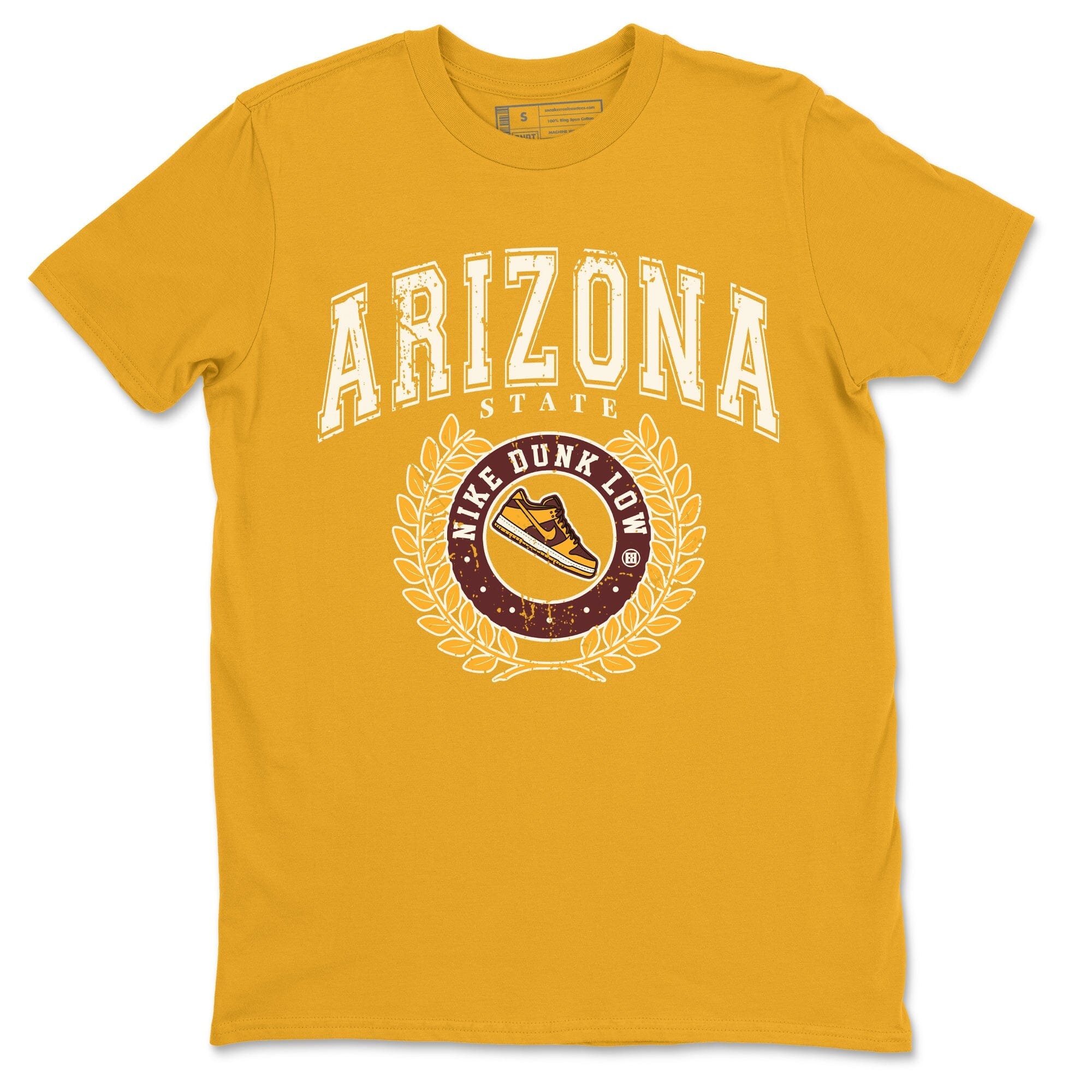 Dunk Arizona State Sneaker Match Tees Sneaker Letter Sneaker Tees Dunk Arizona State Jordan to match sneaker T-Shirt Crew Neck Shirts