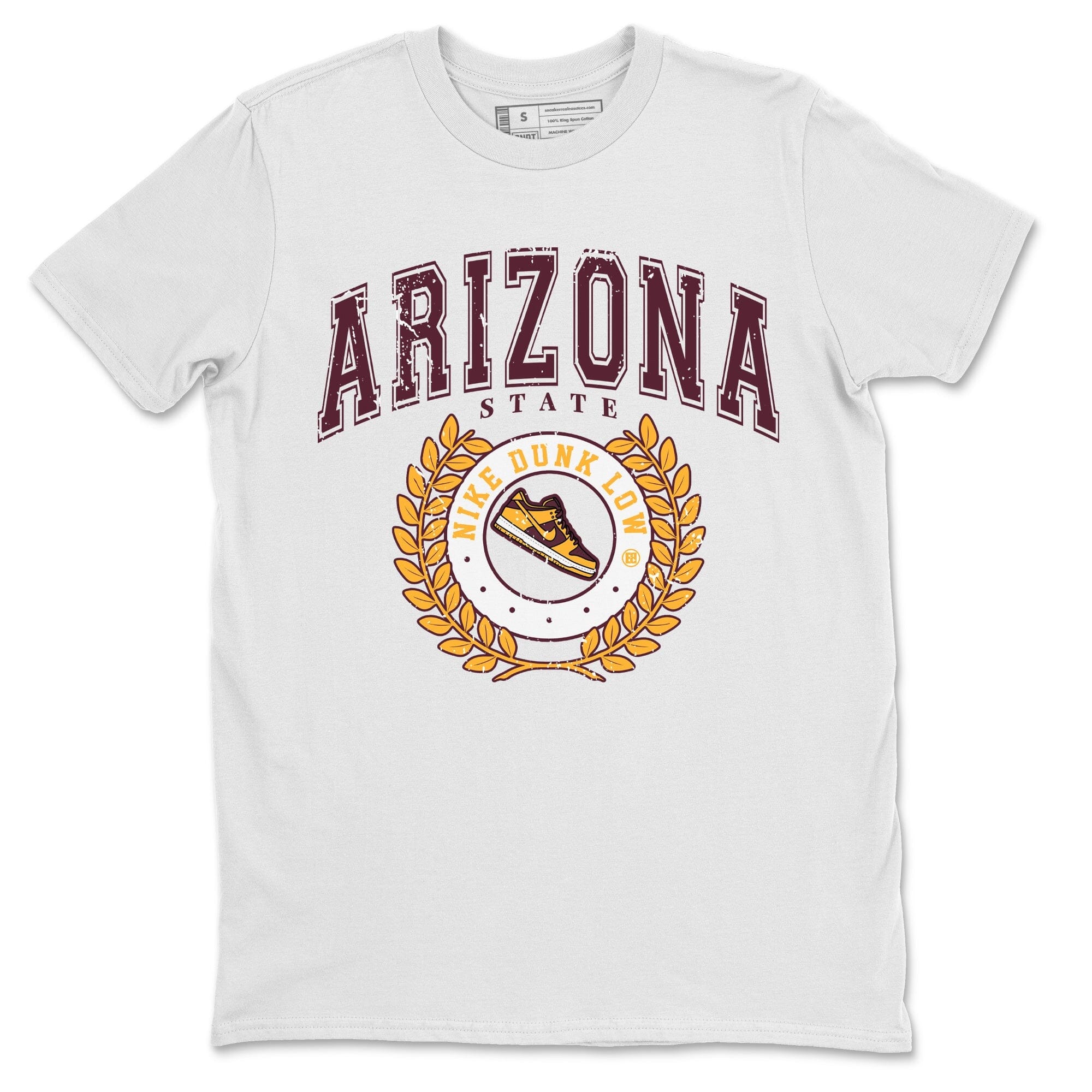 Dunk Arizona State Sneaker Match Tees Sneaker Letter Sneaker Tees Dunk Arizona State Jordan to match sneaker T-Shirt Crew Neck Shirts