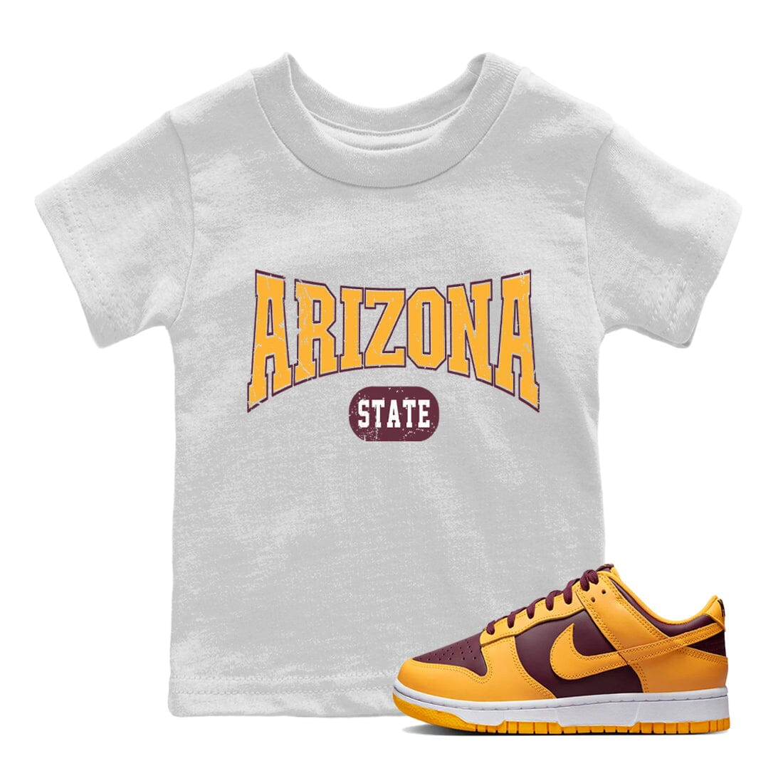 Dunk Arizona State Sneaker Match Tees Sneaker State Sneaker Tees Dunk Arizona State Jordan to match sneaker T-Shirt Kids Shirts