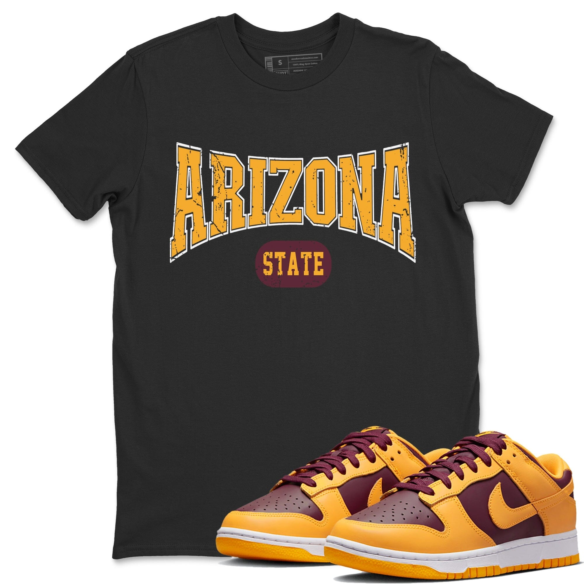 Dunk Arizona State Sneaker Match Tees Sneaker State Sneaker Tees Dunk Arizona State Jordan to match sneaker T-Shirt Crew Neck Shirts
