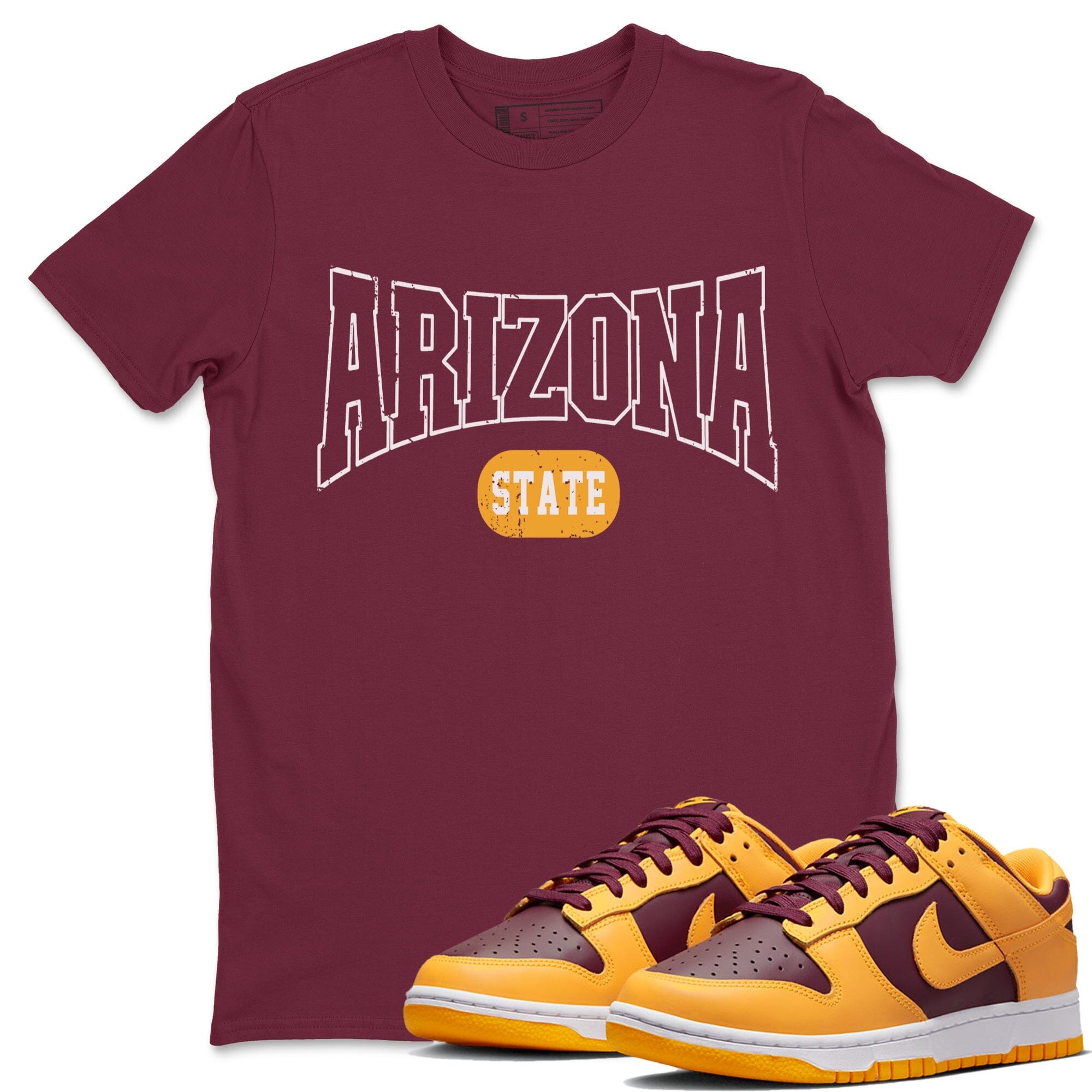 Dunk Arizona State Sneaker Match Tees Sneaker State Sneaker Tees Dunk Arizona State Jordan to match sneaker T-Shirt Crew Neck Shirts