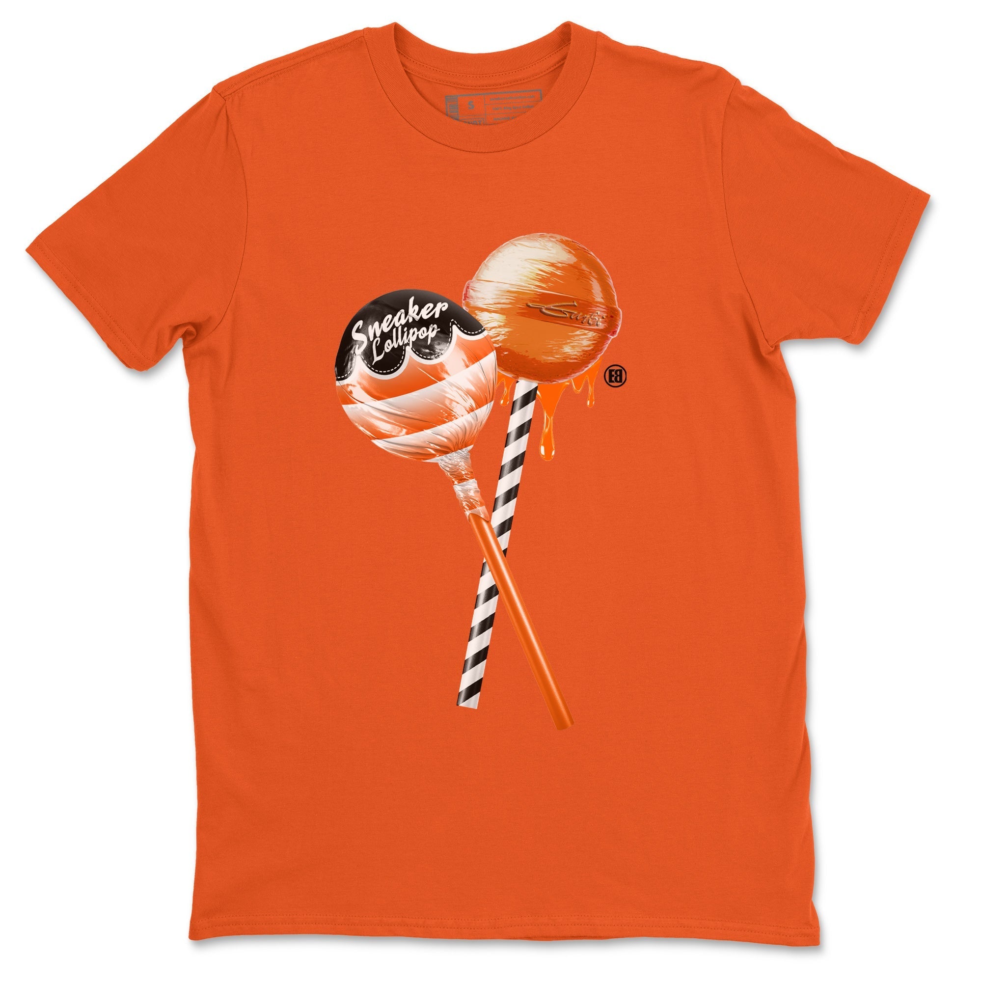 Air Jordan 12 Brilliant Orange Sneaker Match Tees Sneaker Lollipops Streetwear Sneaker Shirt 12s Brilliant Orange Tee Unisex Shirts Orange 2