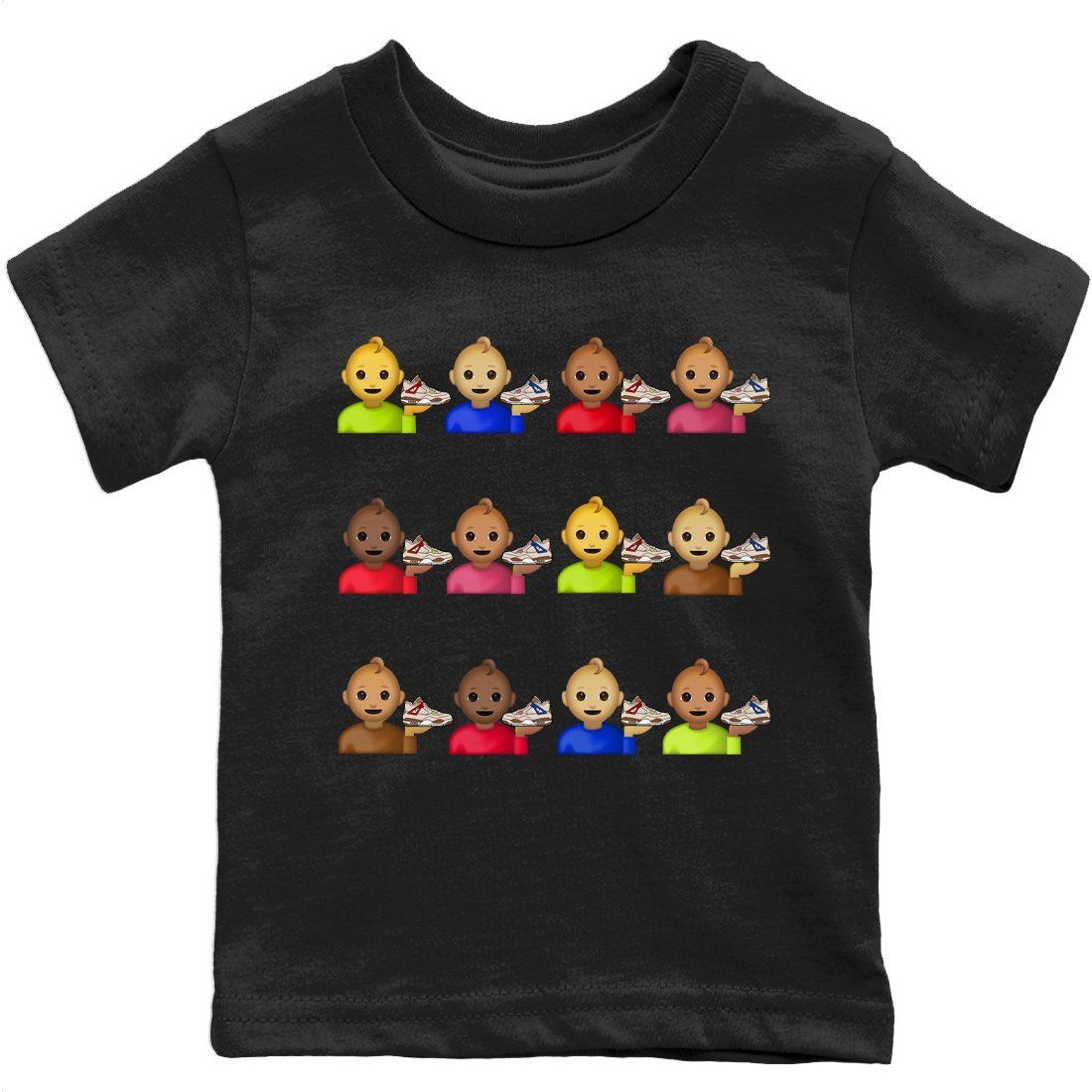Jordan 4 Wild Things Sneaker Matching T-Shirt Sneaker Lover Baby Sneaker Tees Jordan 4 Wild Things Sneaker Release Tees Kids Shirts