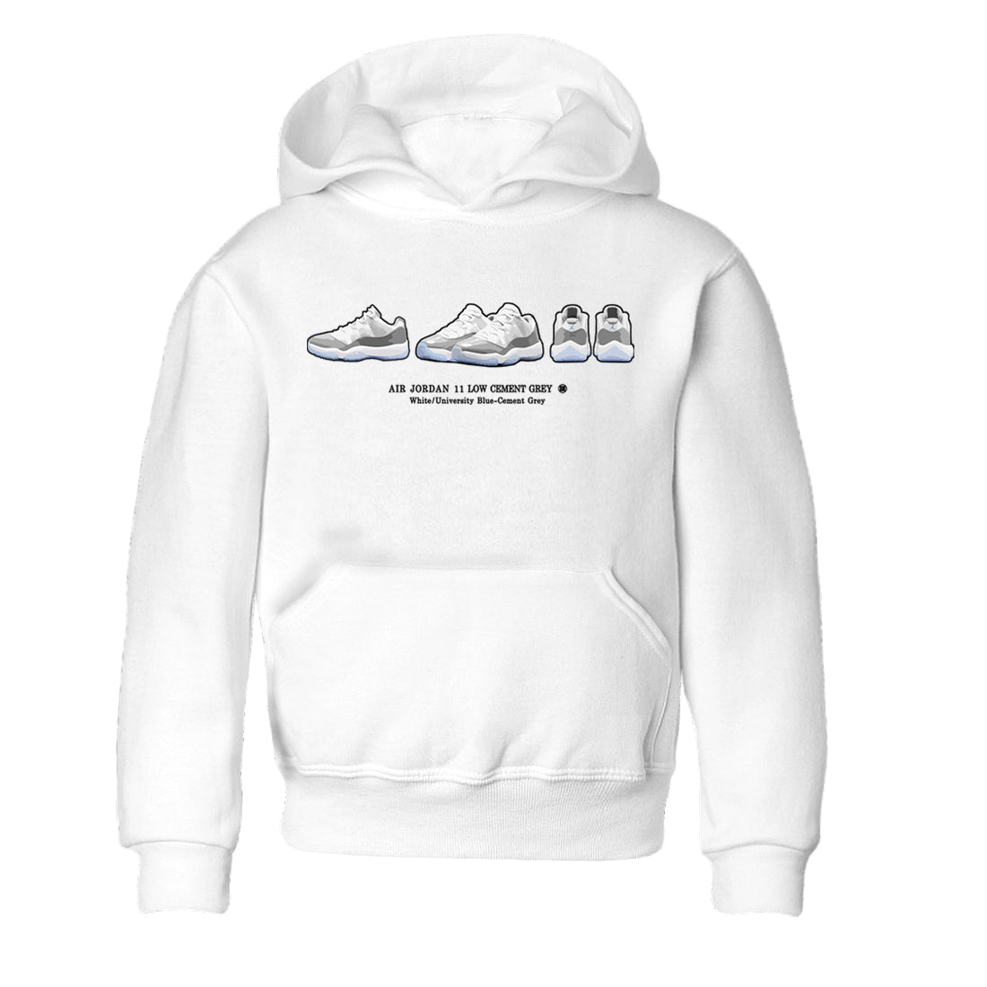 Air Jordan 11 White Cement Sneaker Match Tees Sneaker Prelude Streetwear Sneaker Shirt Air Jordan 11 Cement Grey Sneaker Release Tees Kids Shirts White 2