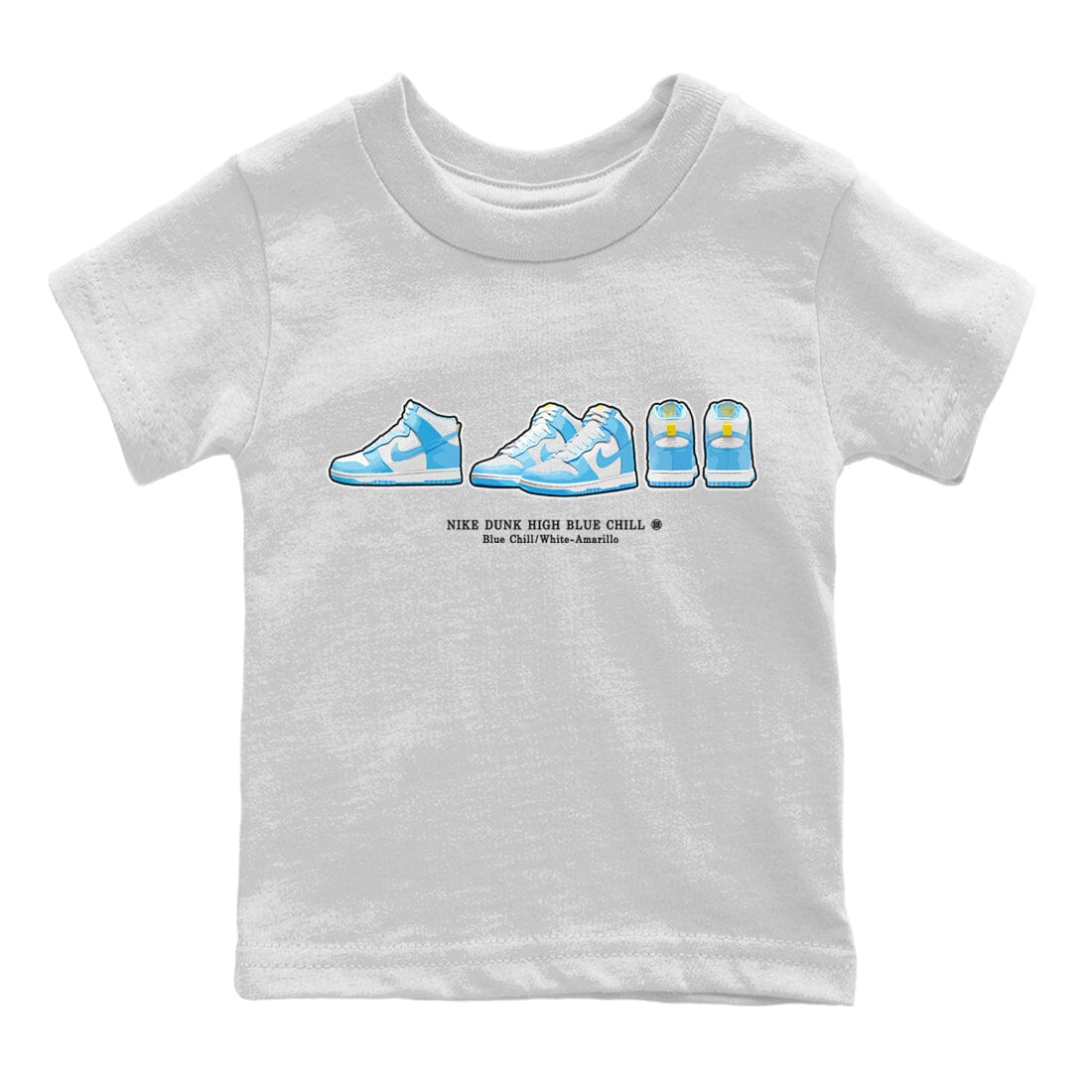Dunk Blue Chill Sneaker Match Tees Sneaker Prelude Sneaker Tees Dunk Blue Chill Jordan to match sneaker T-Shirt Kids Shirts