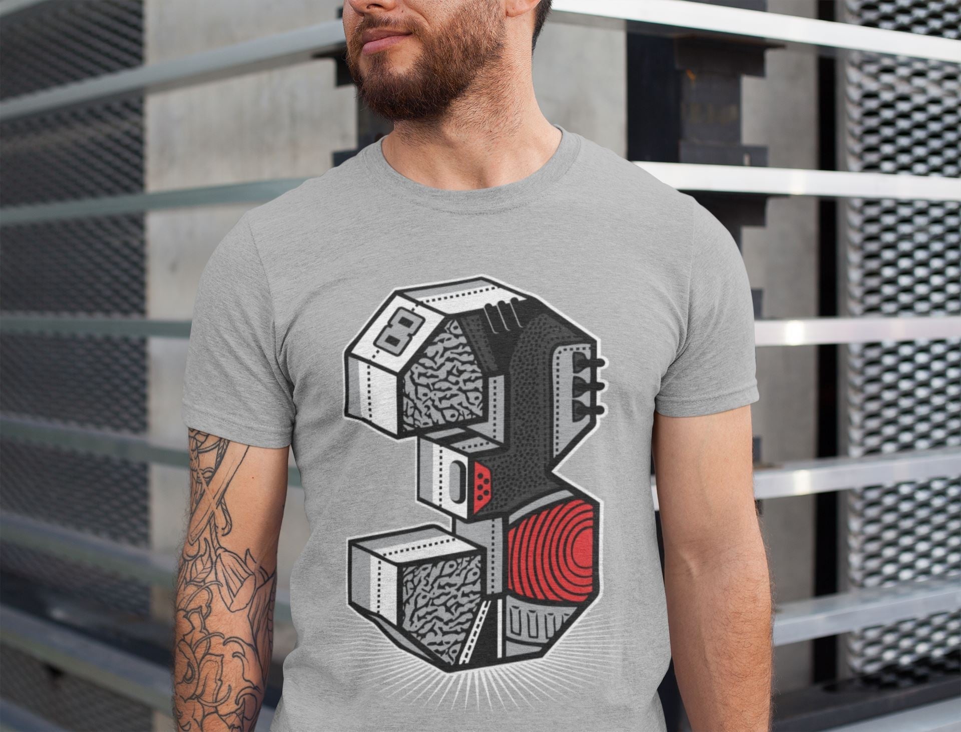 Jordan 3 Black Cement Shirt To Match Jordans Three Statue Sneaker Tees Jordan 3 Black Cement Drip Gear Zone Sneaker Matching Clothing Unisex Shirts