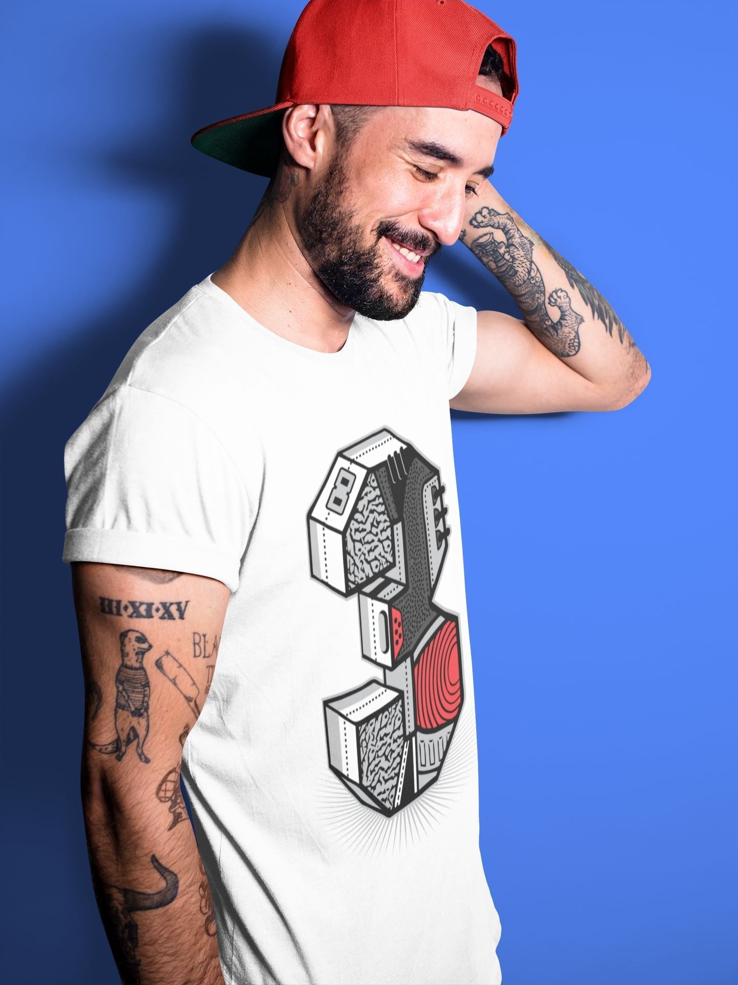 Jordan 3 Black Cement Shirt To Match Jordans Three Statue Sneaker Tees Jordan 3 Black Cement Drip Gear Zone Sneaker Matching Clothing Unisex Shirts