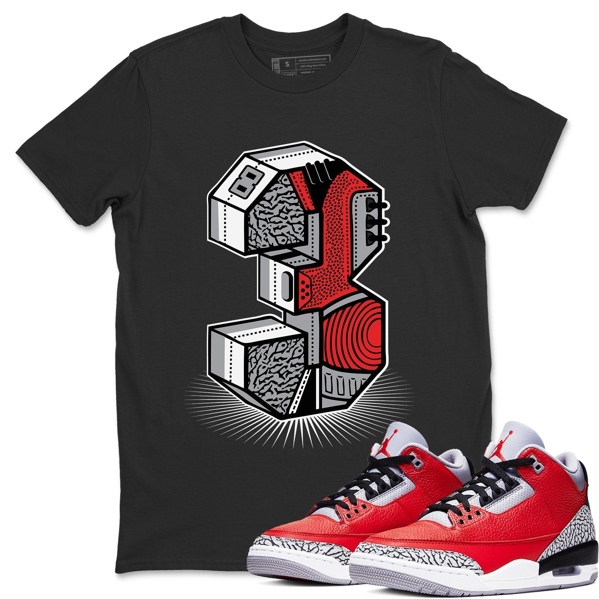 Jordan 3 Unite Shirt To Match Jordans Three Statue Sneaker Tees Jordan 3 Unite Drip Gear Zone Sneaker Matching Clothing Unisex Shirts