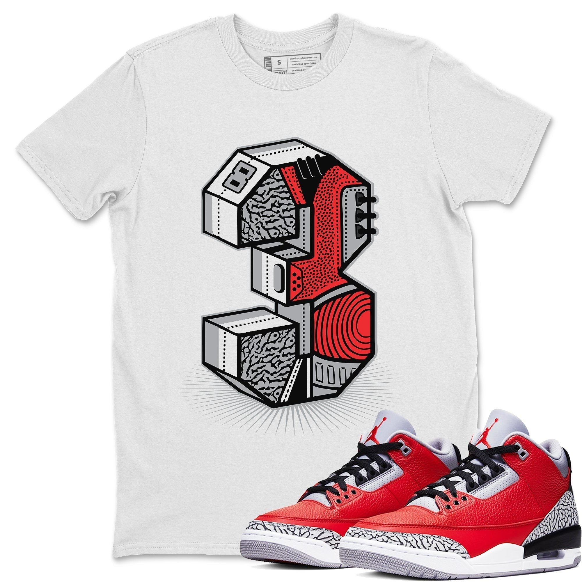 Jordan 3 Unite Shirt To Match Jordans Three Statue Sneaker Tees Jordan 3 Unite Drip Gear Zone Sneaker Matching Clothing Unisex Shirts