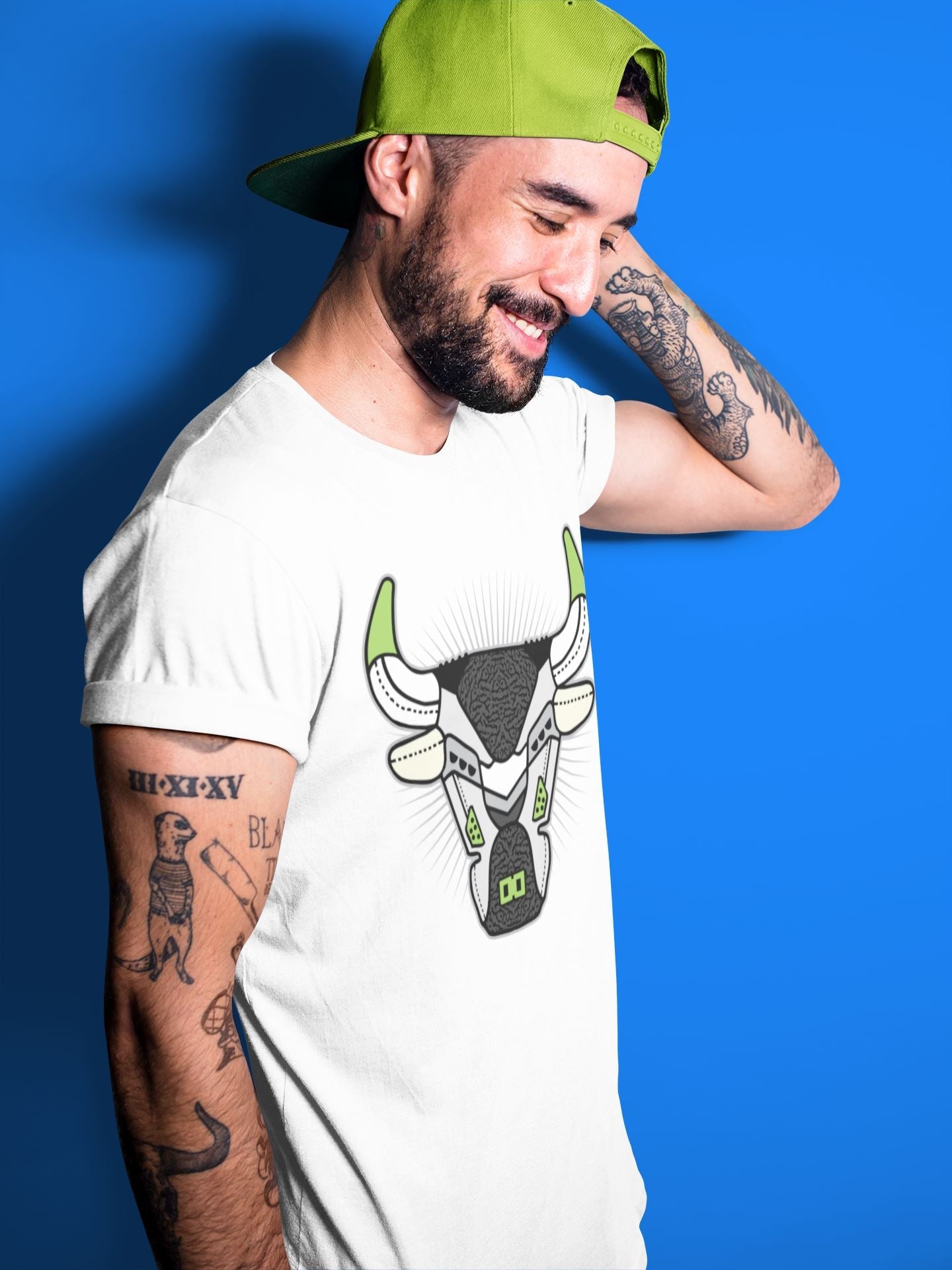 Jordan 3 Chlorophyll Shirt To Match Jordans AJ3 Bull Head Sneaker Tees Jordan 3 Chlorophyll Drip Gear Zone Sneaker Matching Clothing Unisex Shirts