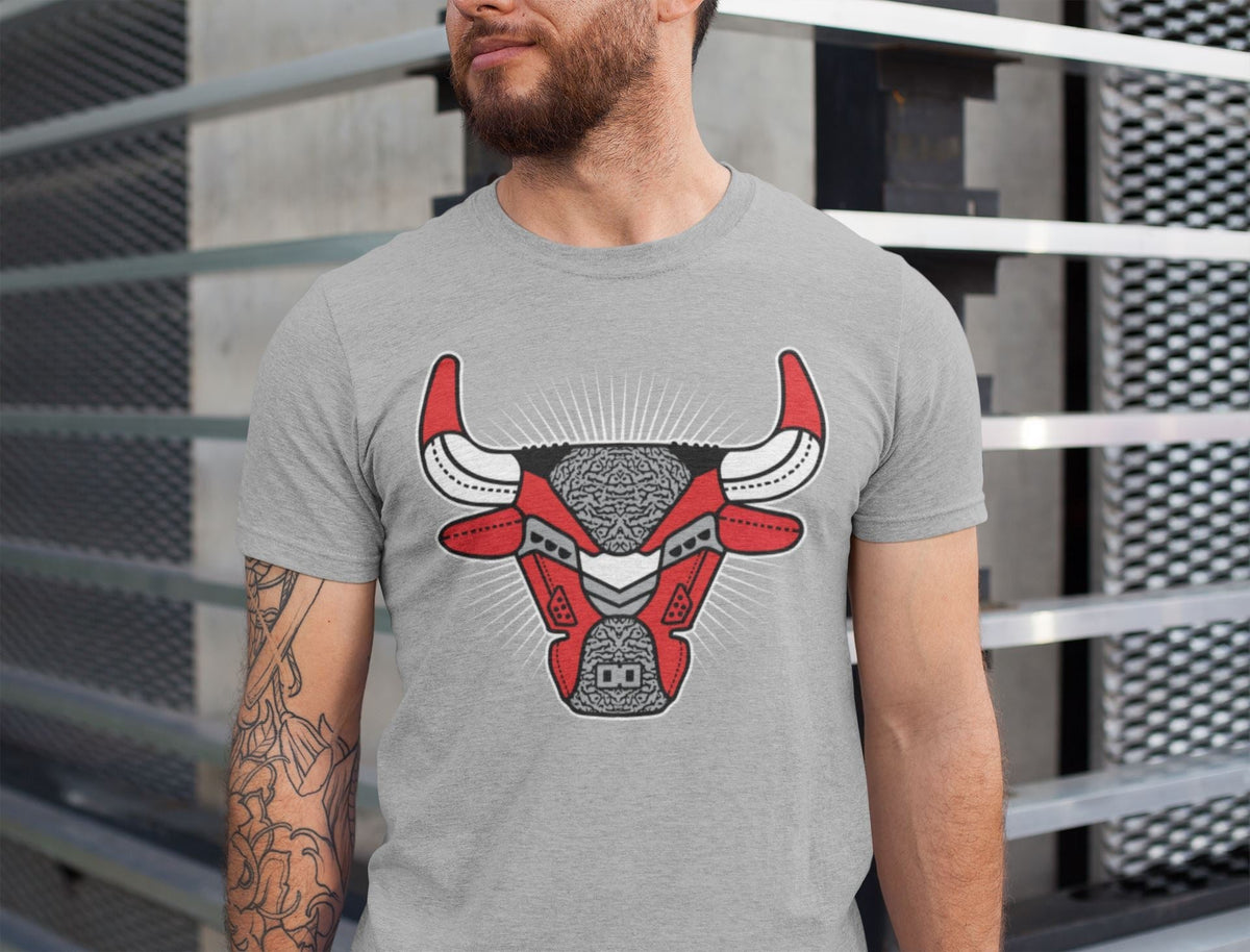 Jordan 3 Unite Shirt To Match Jordans AJ3 Bull Head Sneaker Tees Jordan 3 Unite Drip Gear Zone Sneaker Matching Clothing Unisex Shirts