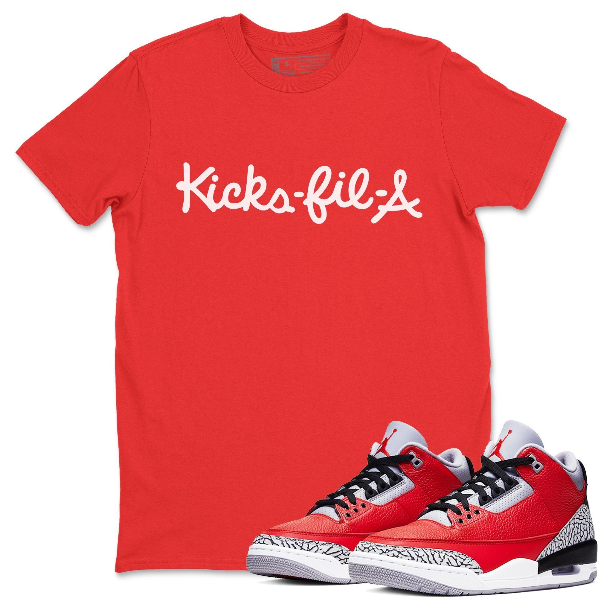 Jordan 3 Unite Shirt To Match Jordans AJ3 Kicks-fil-a Sneaker Tees Jordan 3 Unite Drip Gear Zone Sneaker Matching Clothing Unisex Shirts